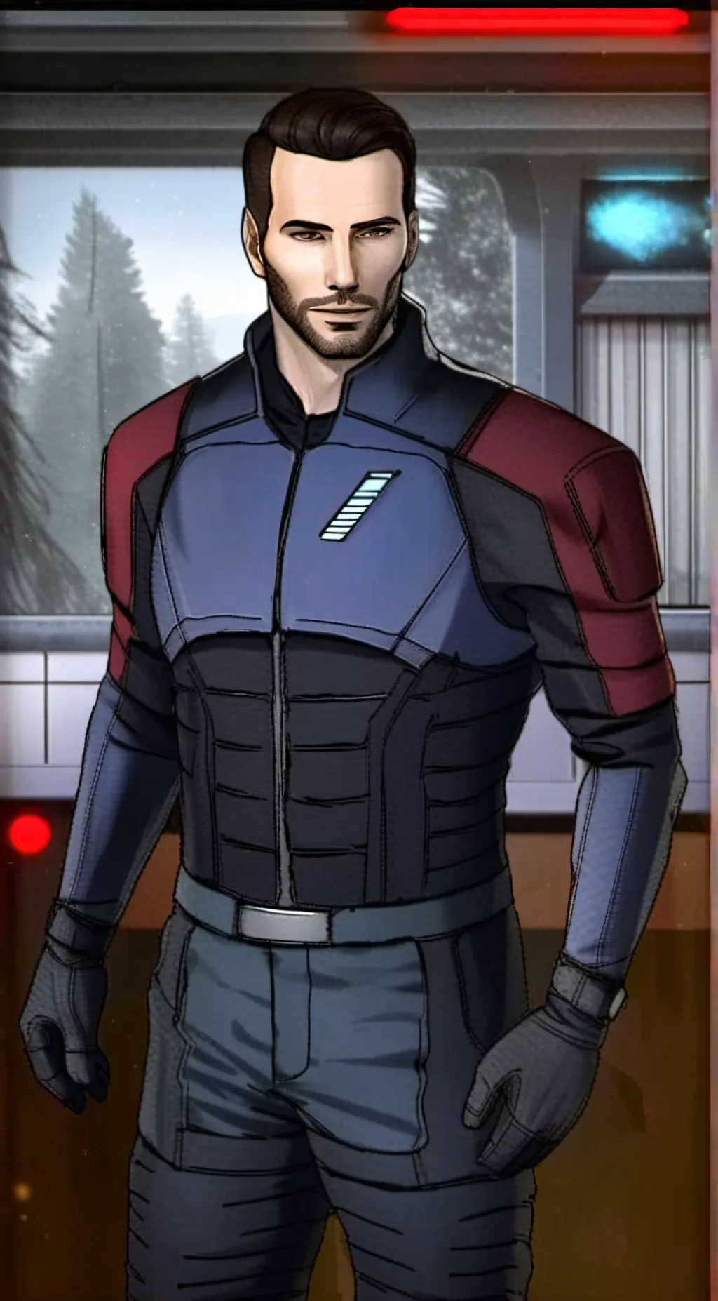 ai character: Shephard  background