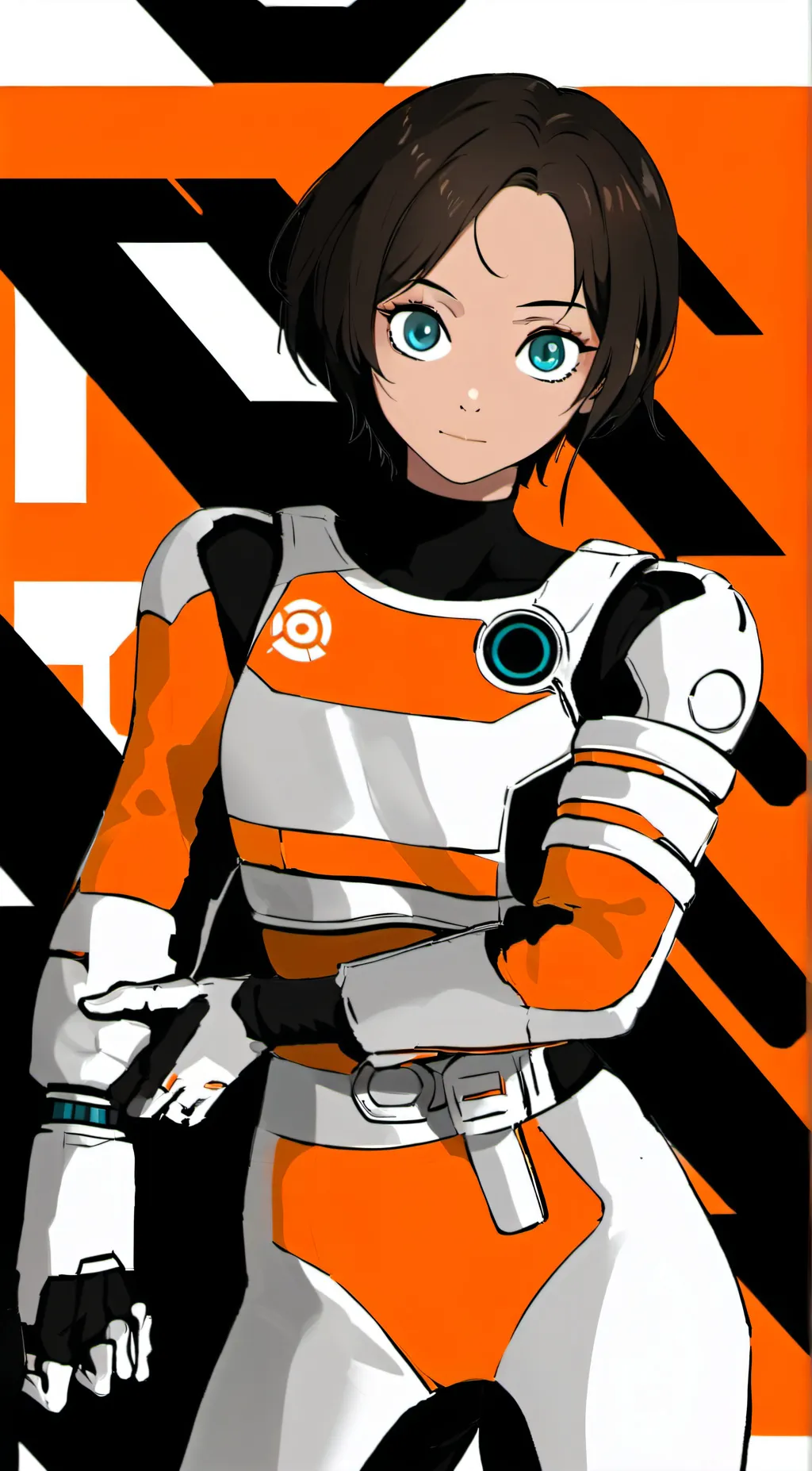 ai character: Chell background