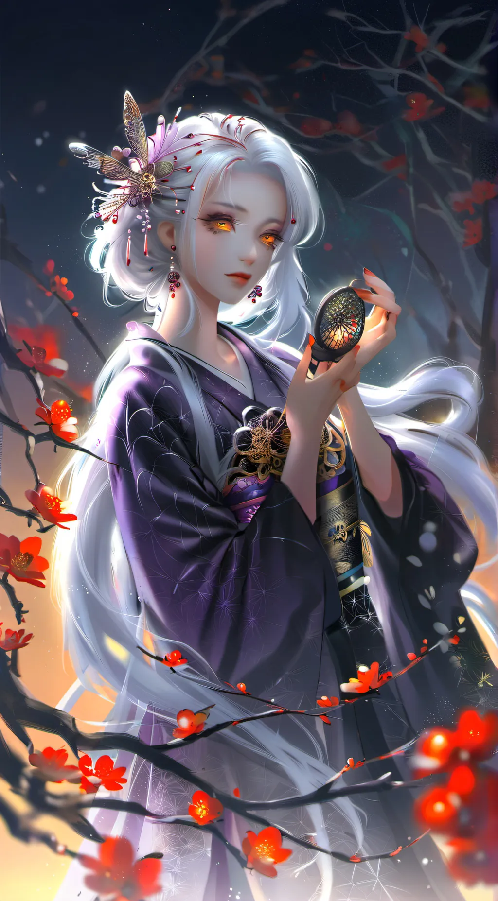 ai character: rahnia moonweaver  background