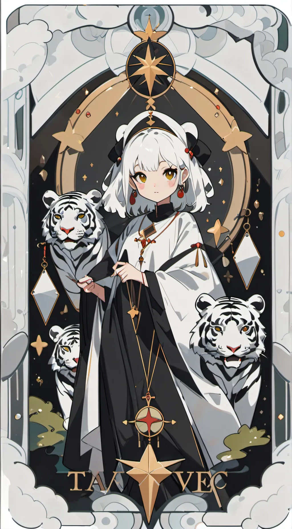 ai character: rip rainbow  background