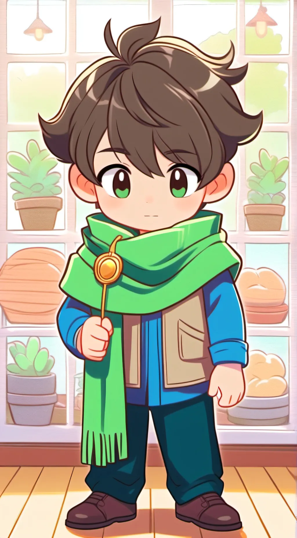 ai character: Syd background