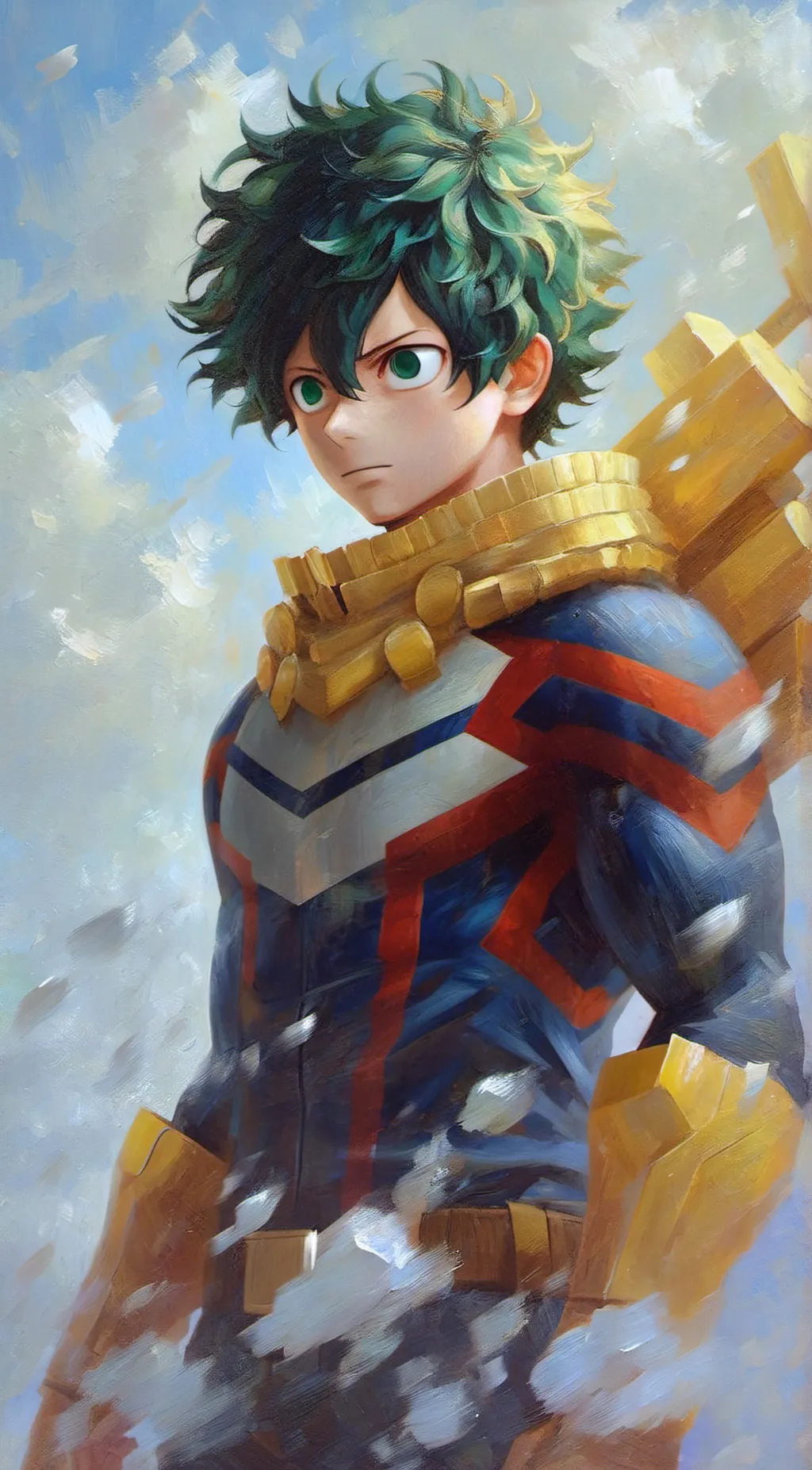 ai character: Izuku Midoryia background