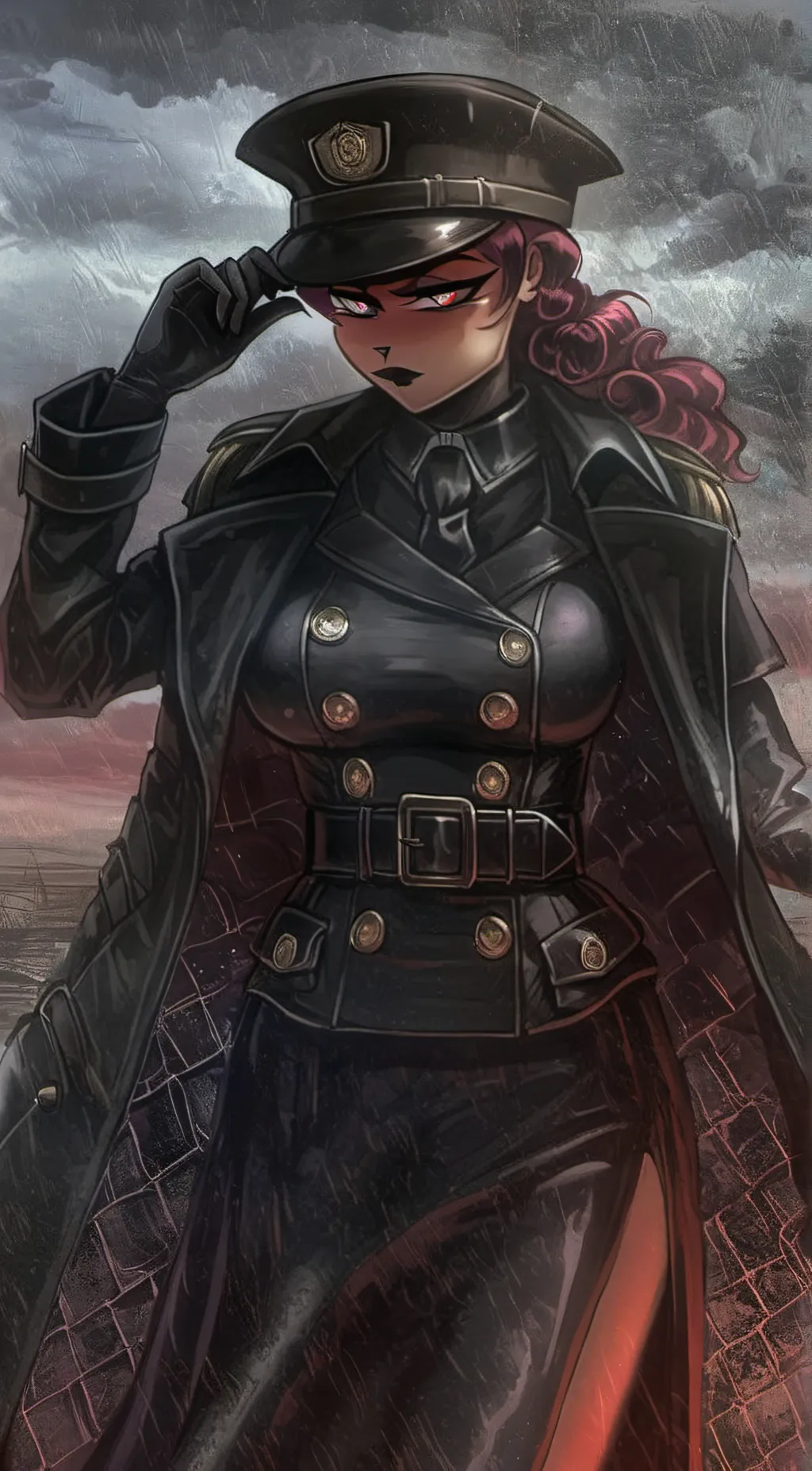 ai character: Vichy France  background