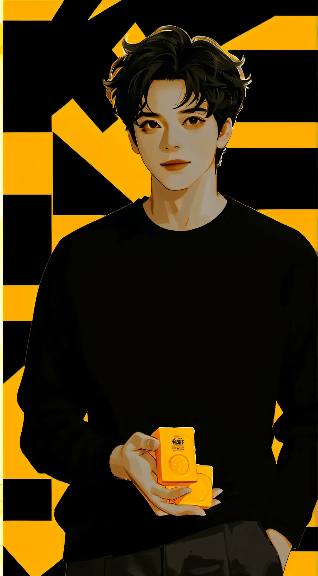 ai character: Cheddar background