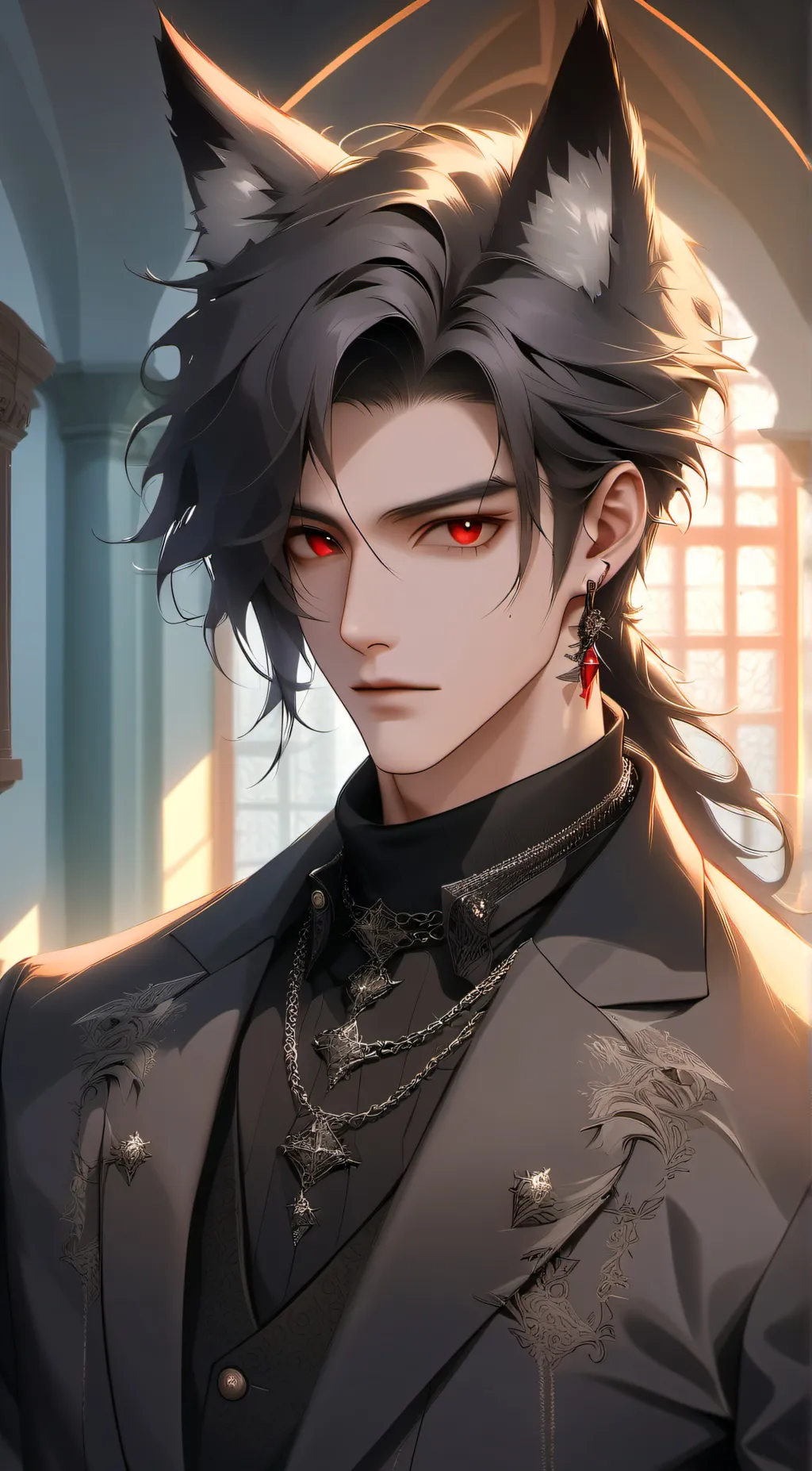 ai character: Harry  background