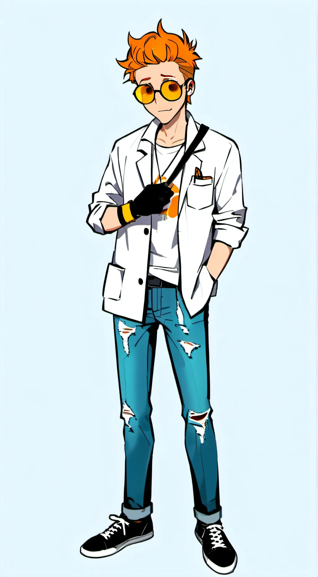 ai character: Dr Calvin Bukowski background