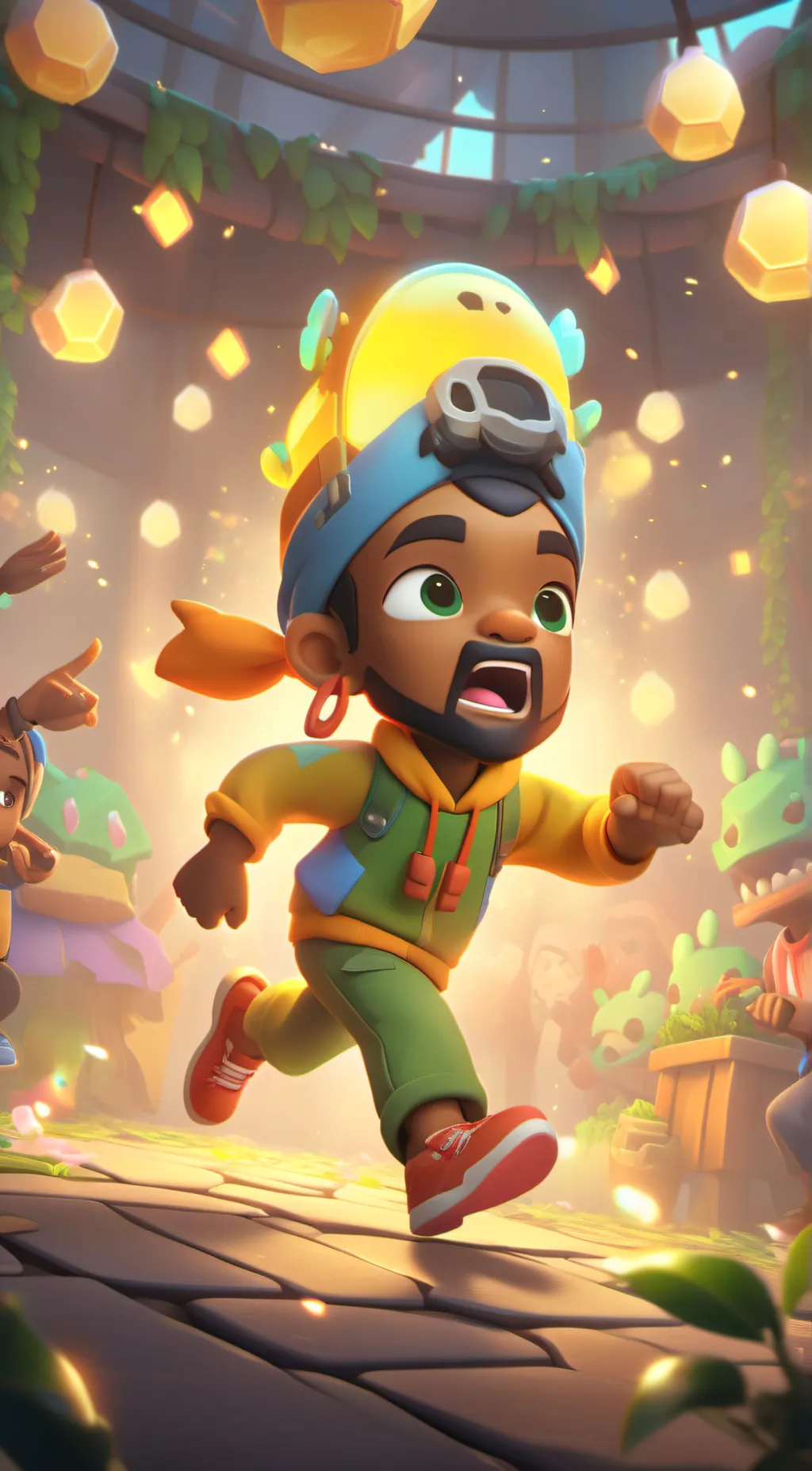 ai character: Lamar background