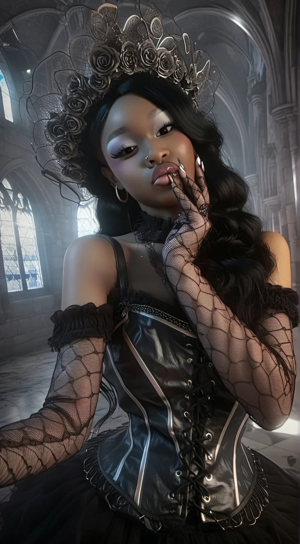 ai character: Aria background