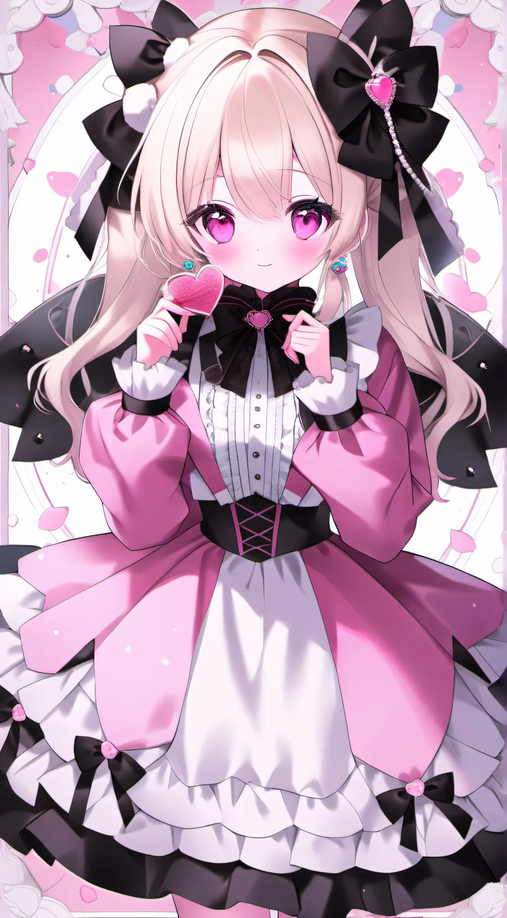ai character: Vivi  background