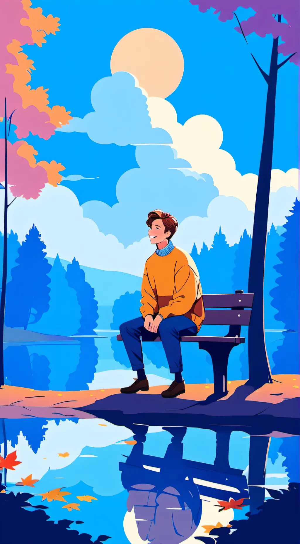 ai character: Derick background
