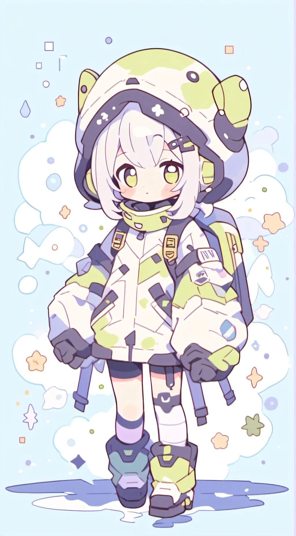ai character: Xstar background