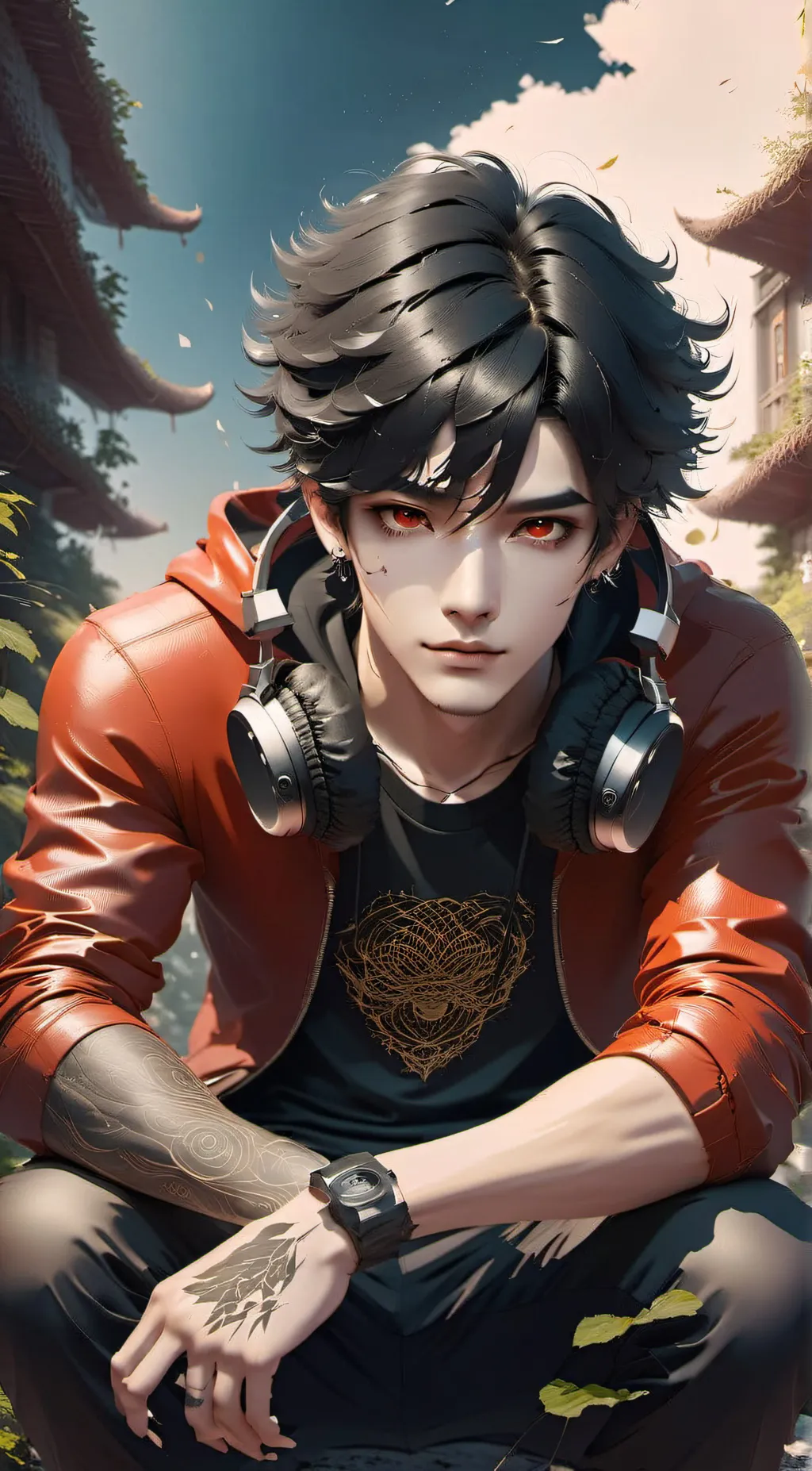 ai character: Ethan background