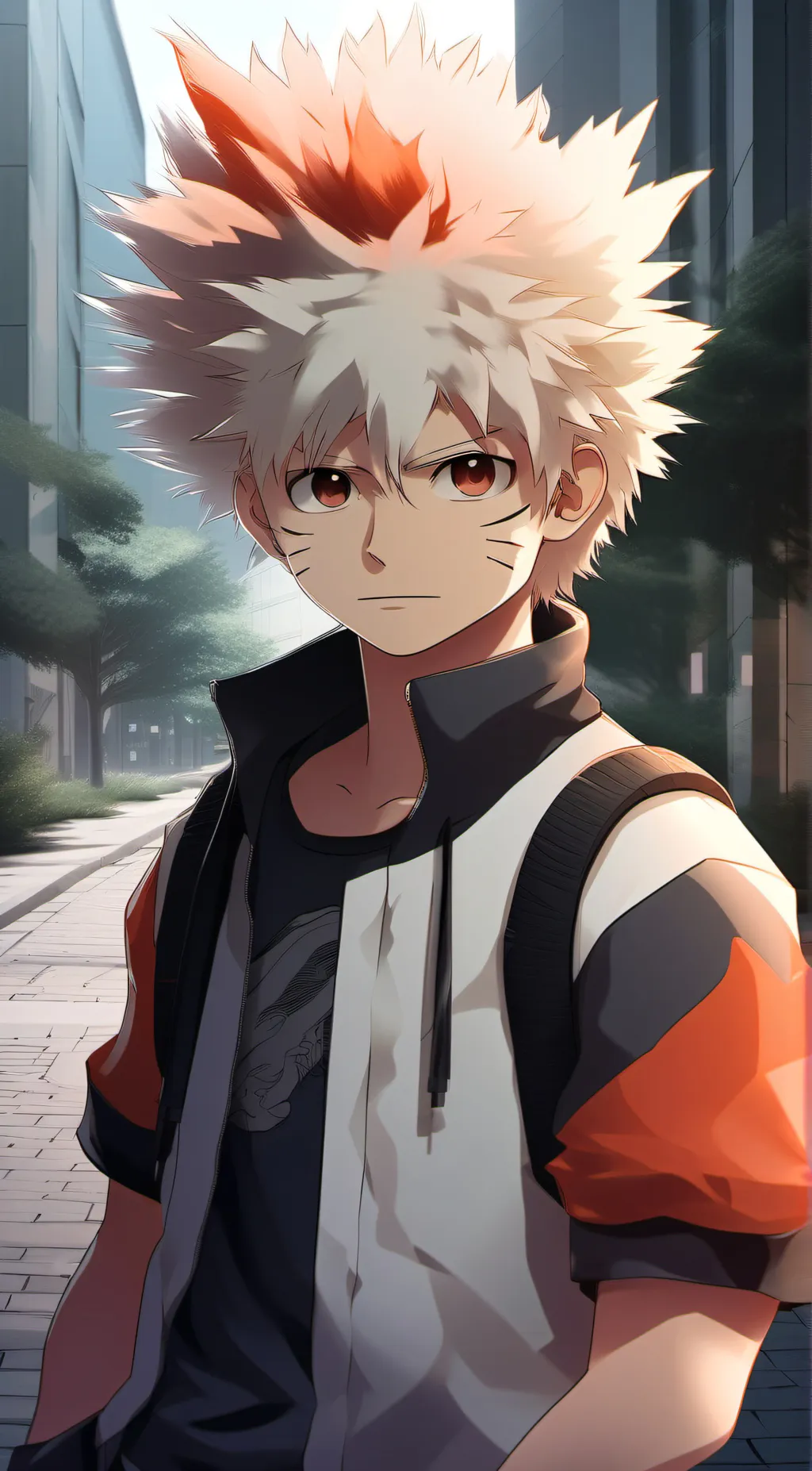 ai character: Bakugo background