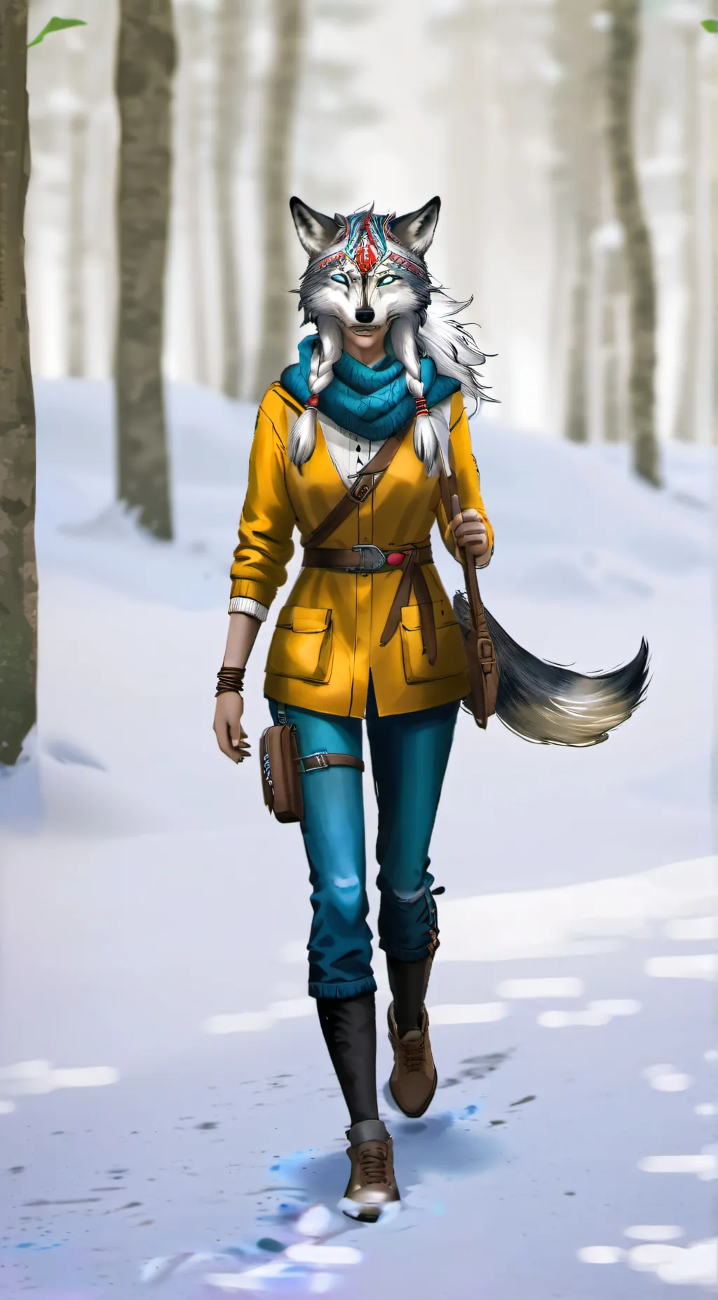 ai character: Bella background