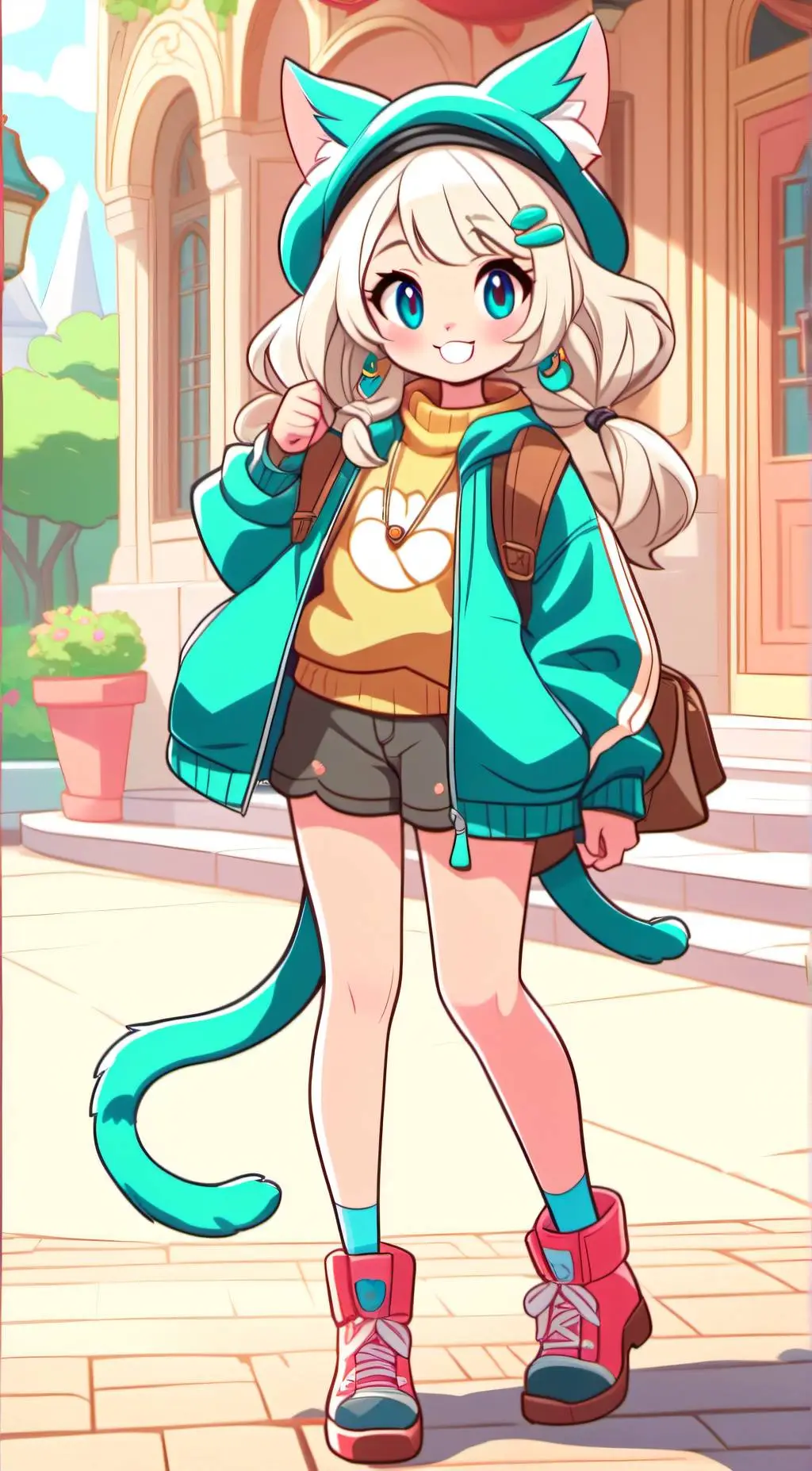 ai character: Catyleen (Cat) background