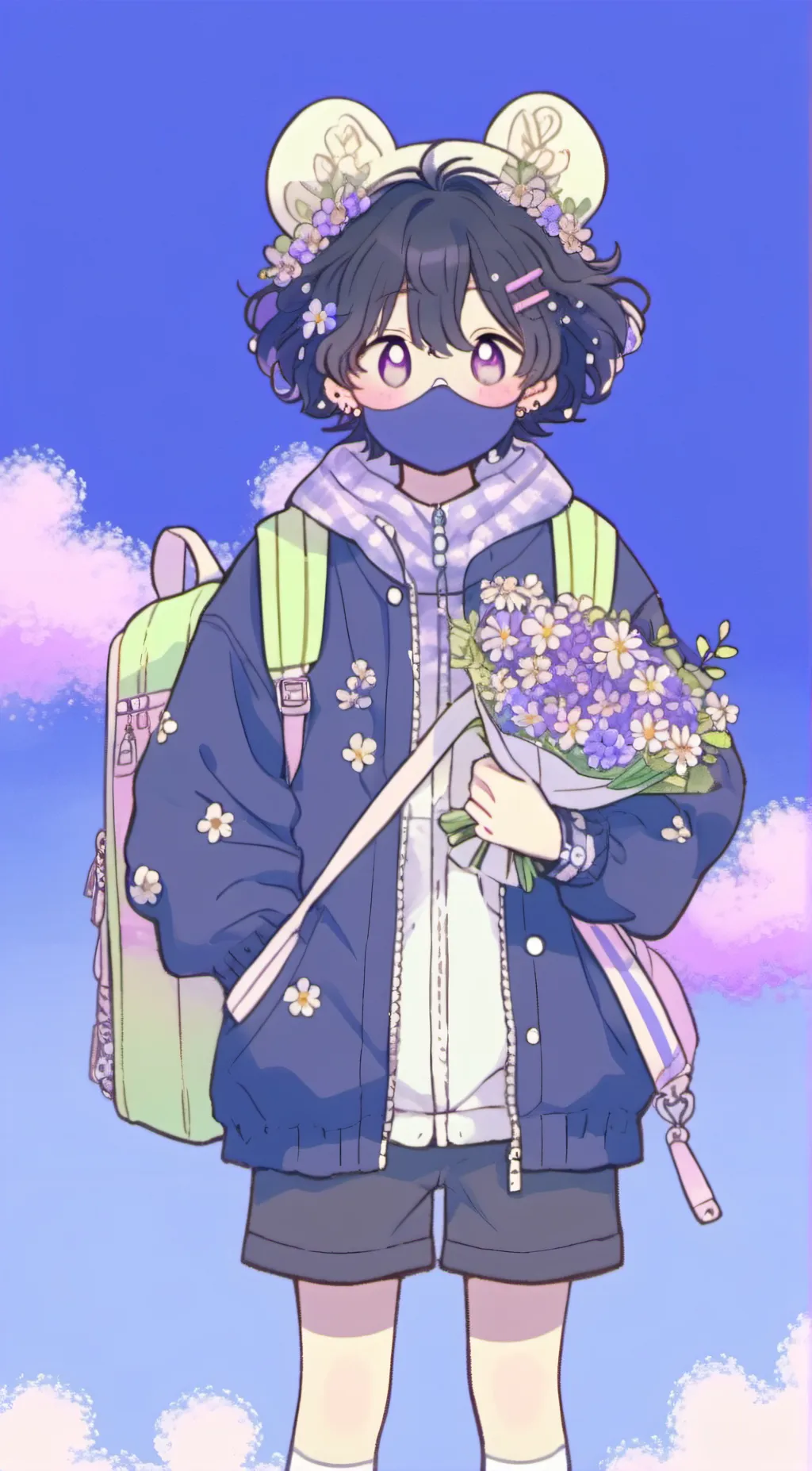 ai character: BSD background