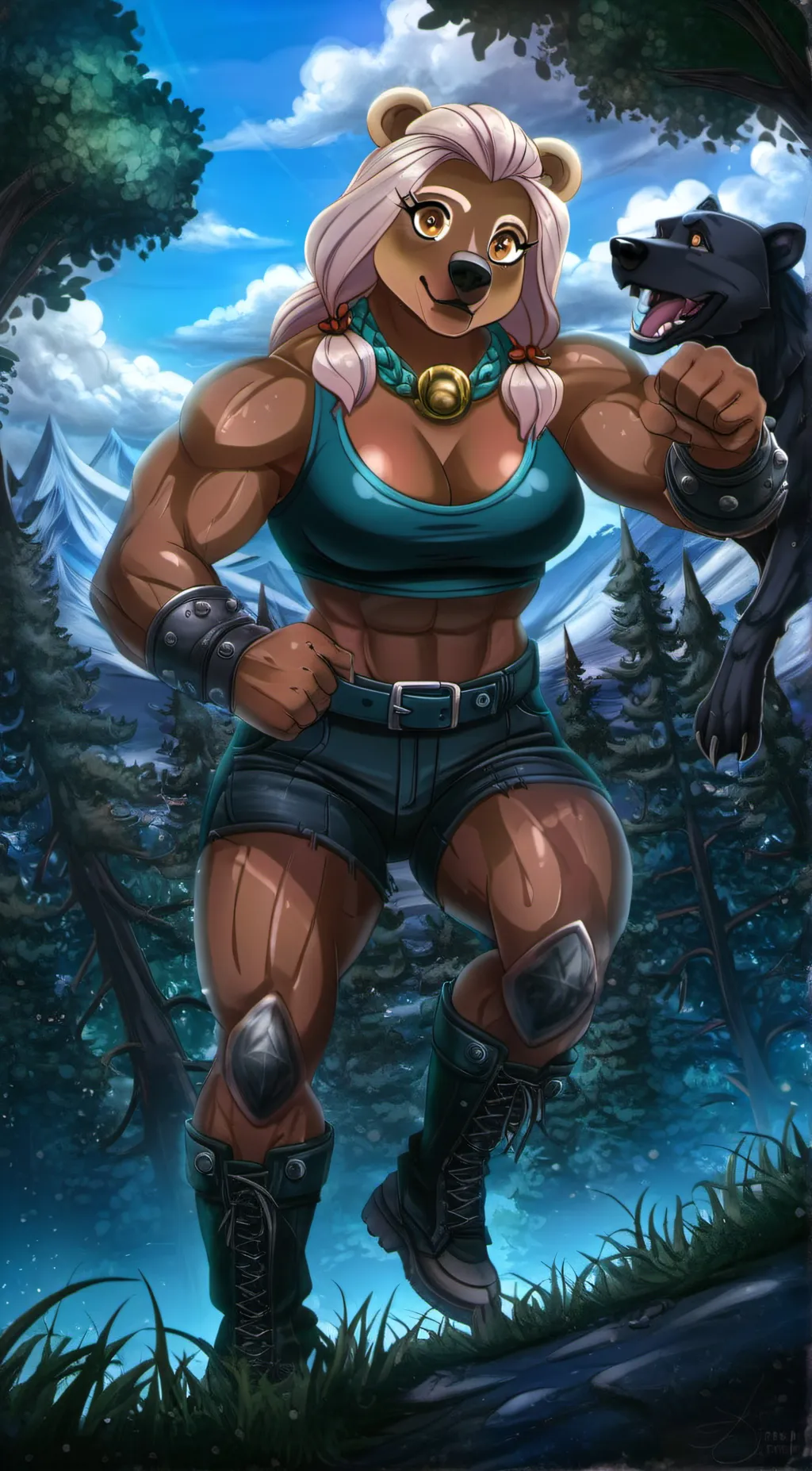 ai character: osa background