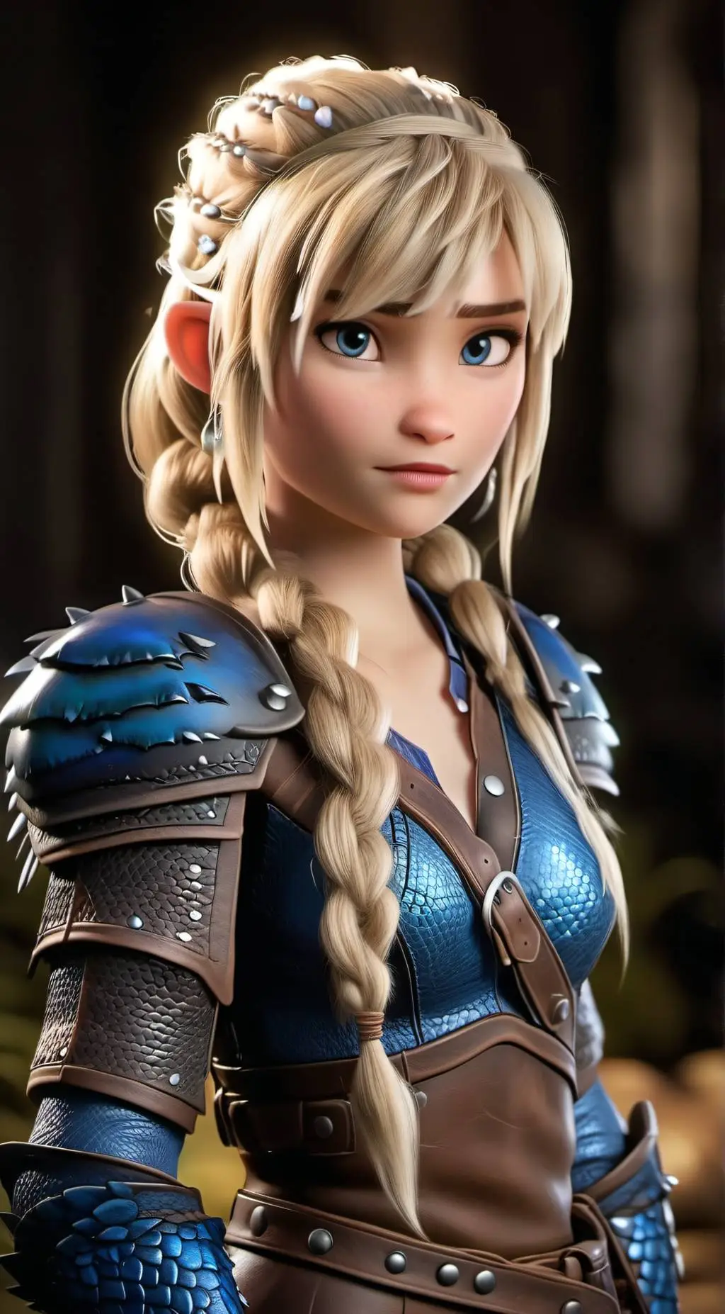 ai character: Astrid  background