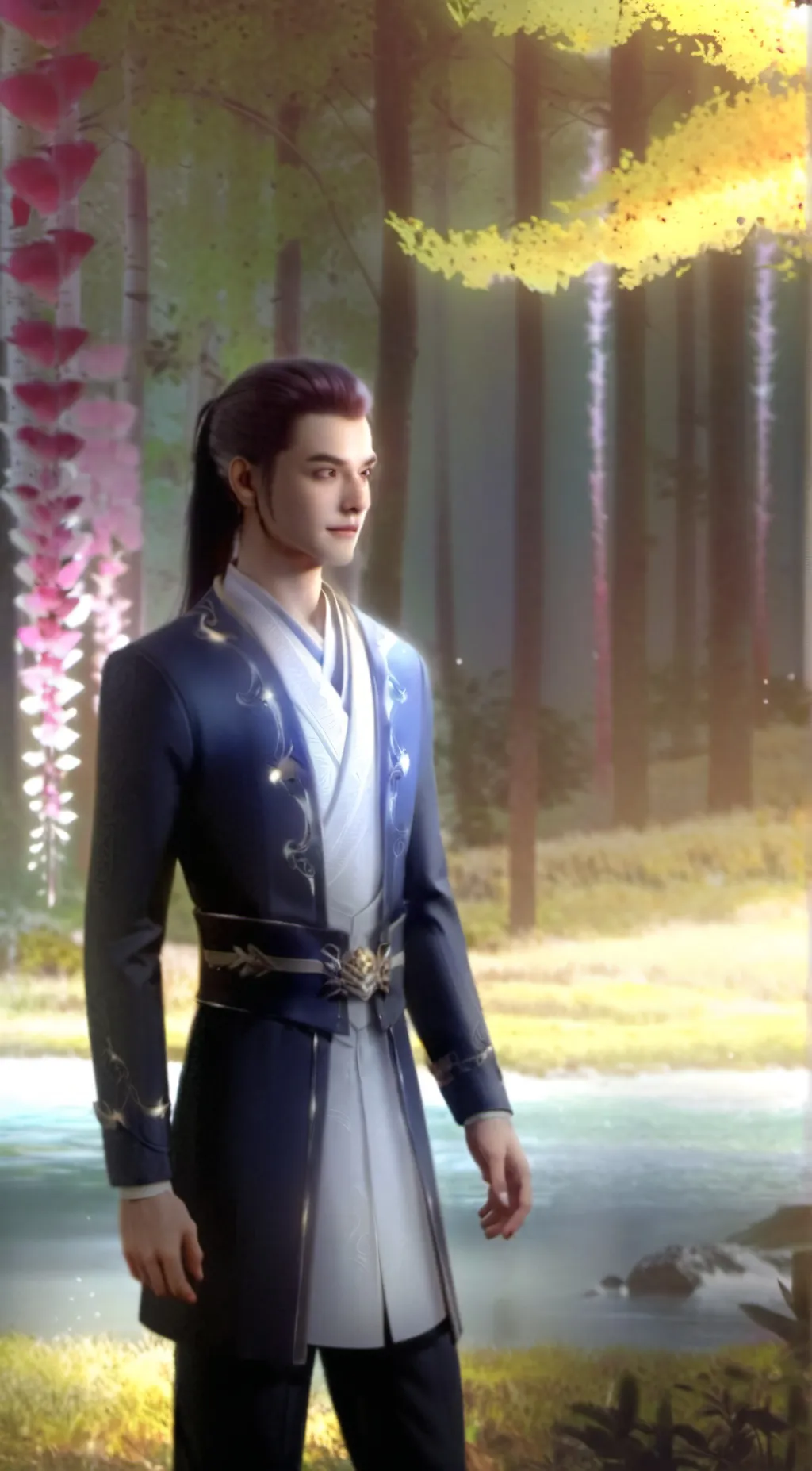 ai character: BTS background