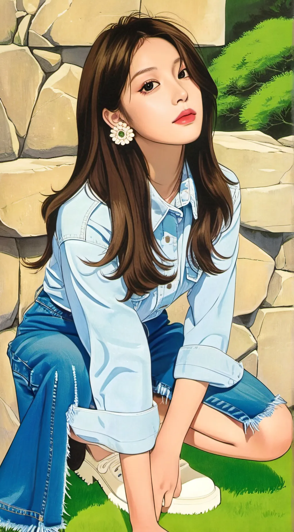 ai character: Mia background