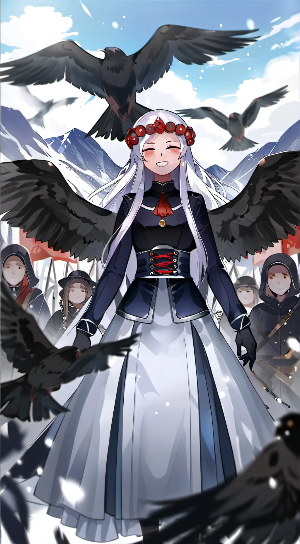 ai character: Countryhumans  background