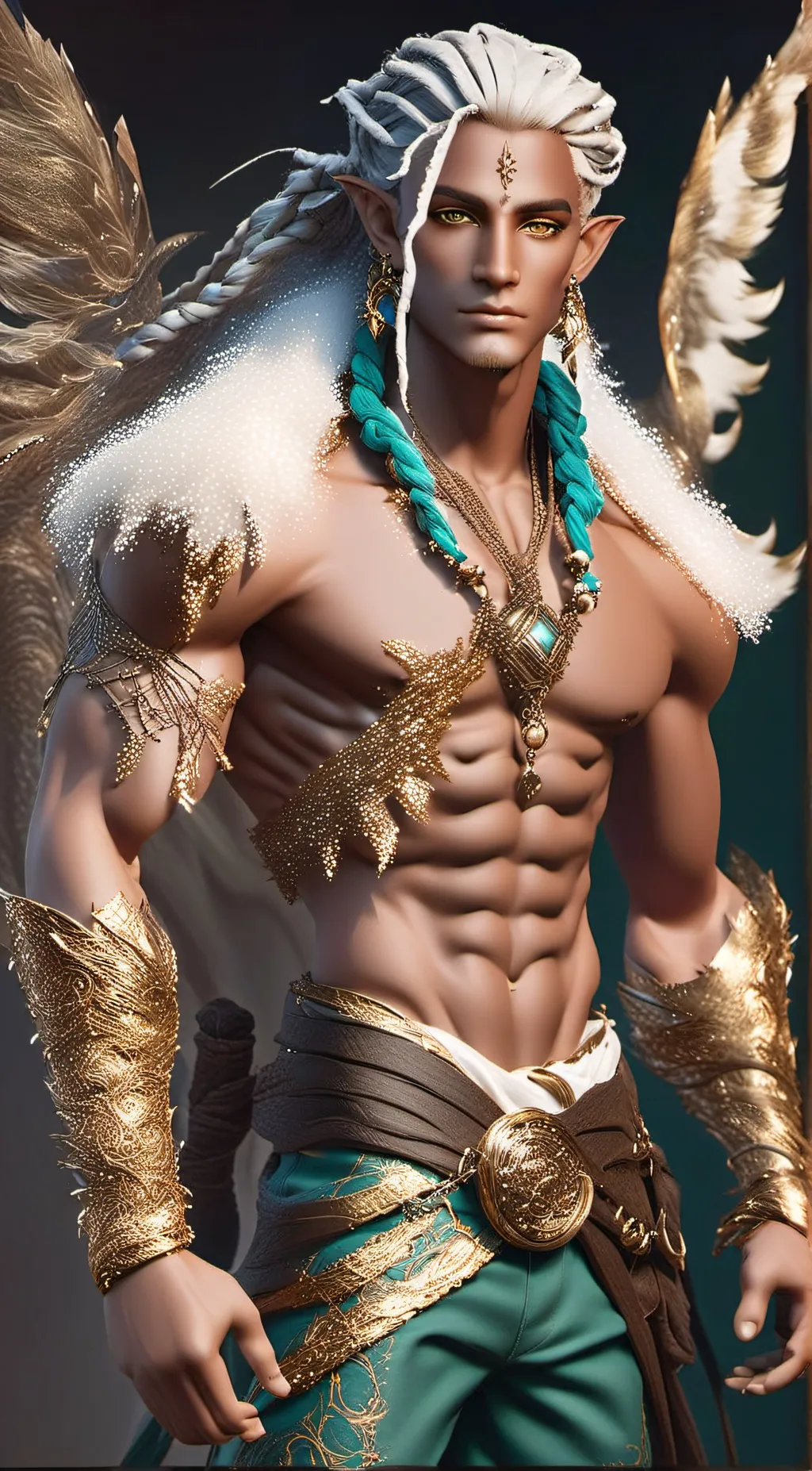 ai character: Kael background