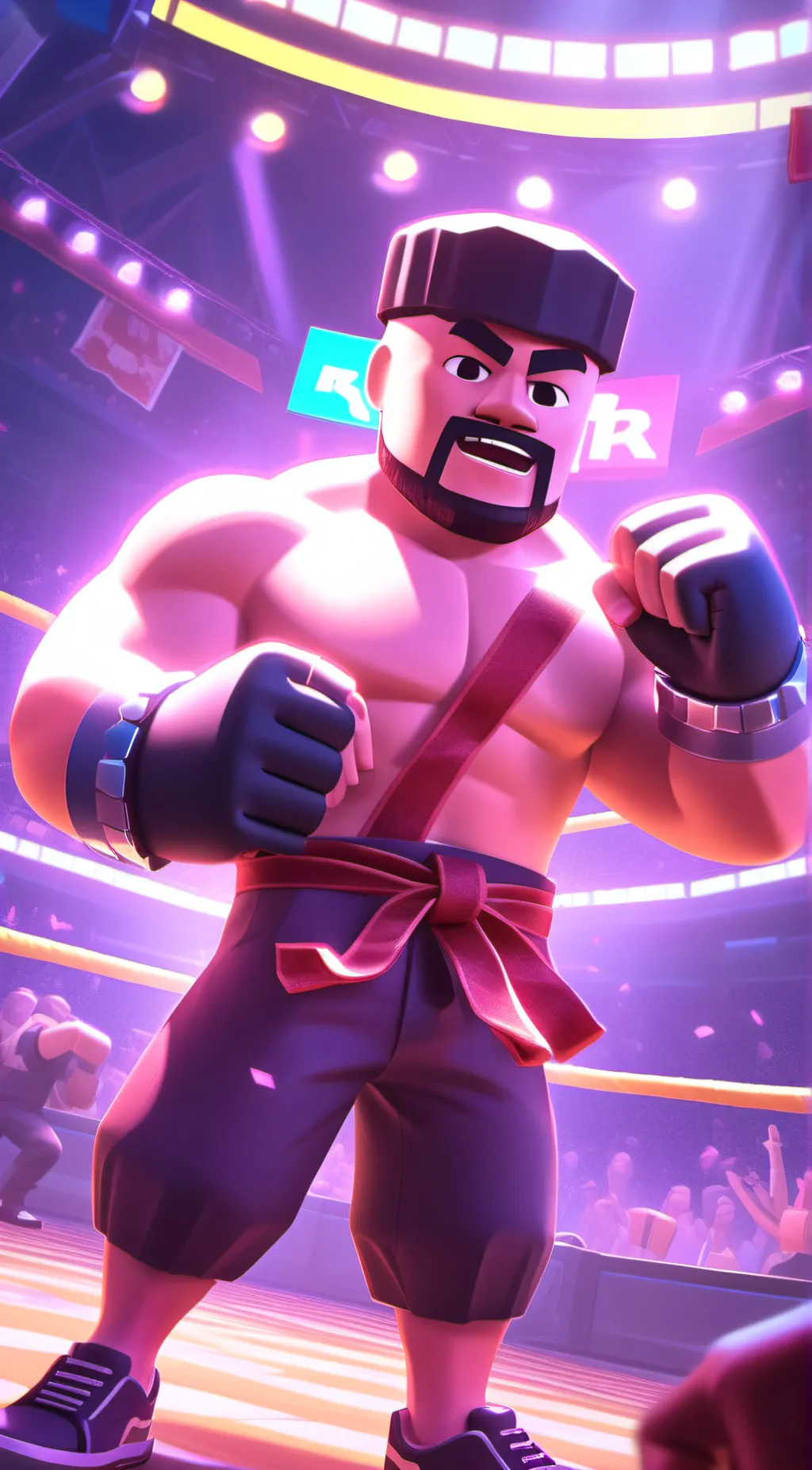 ai character: BroSmash background