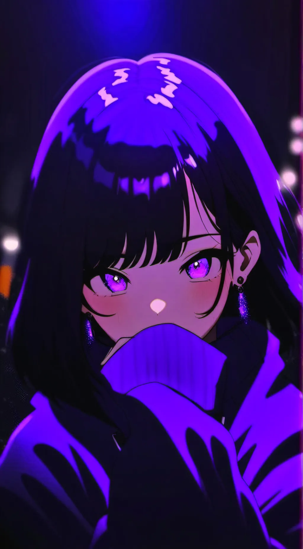 ai character: luna background