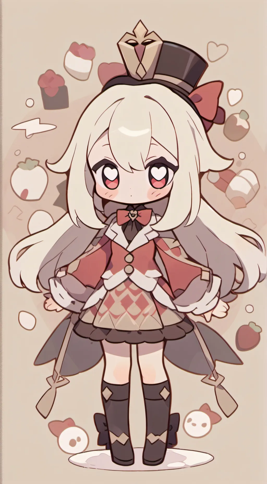 ai character: Velvette background