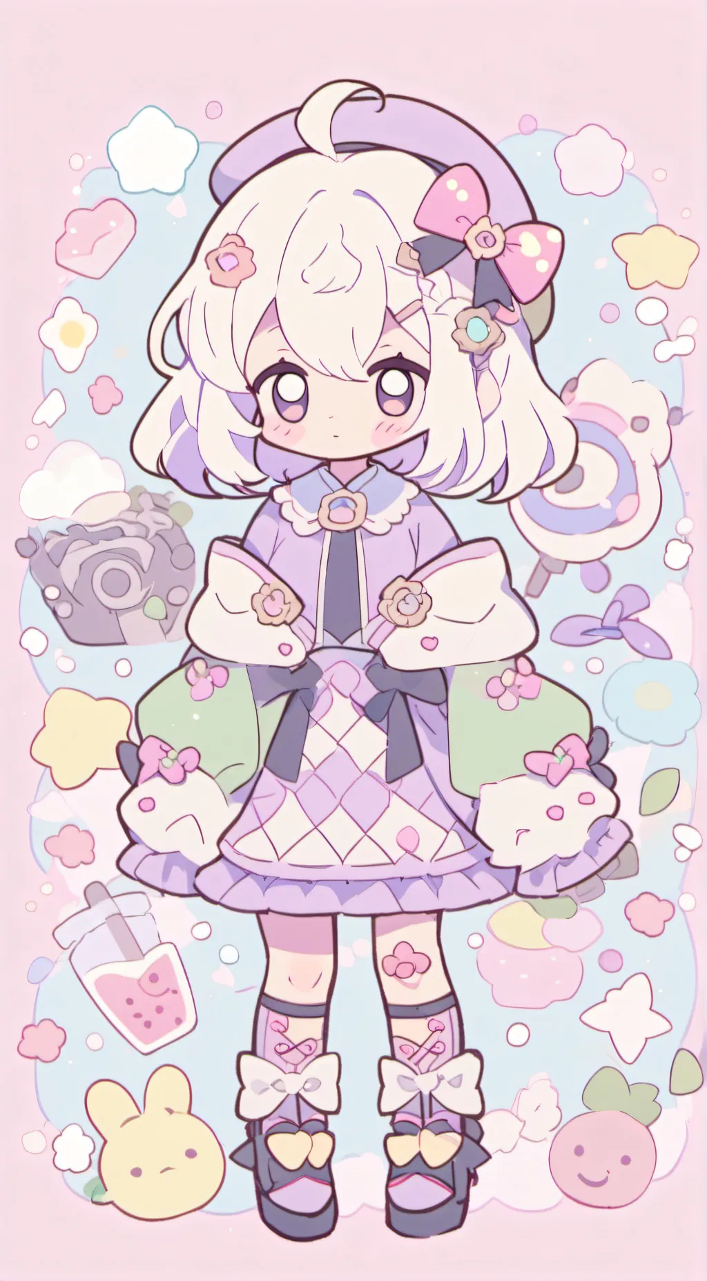 ai character: hanakosan background