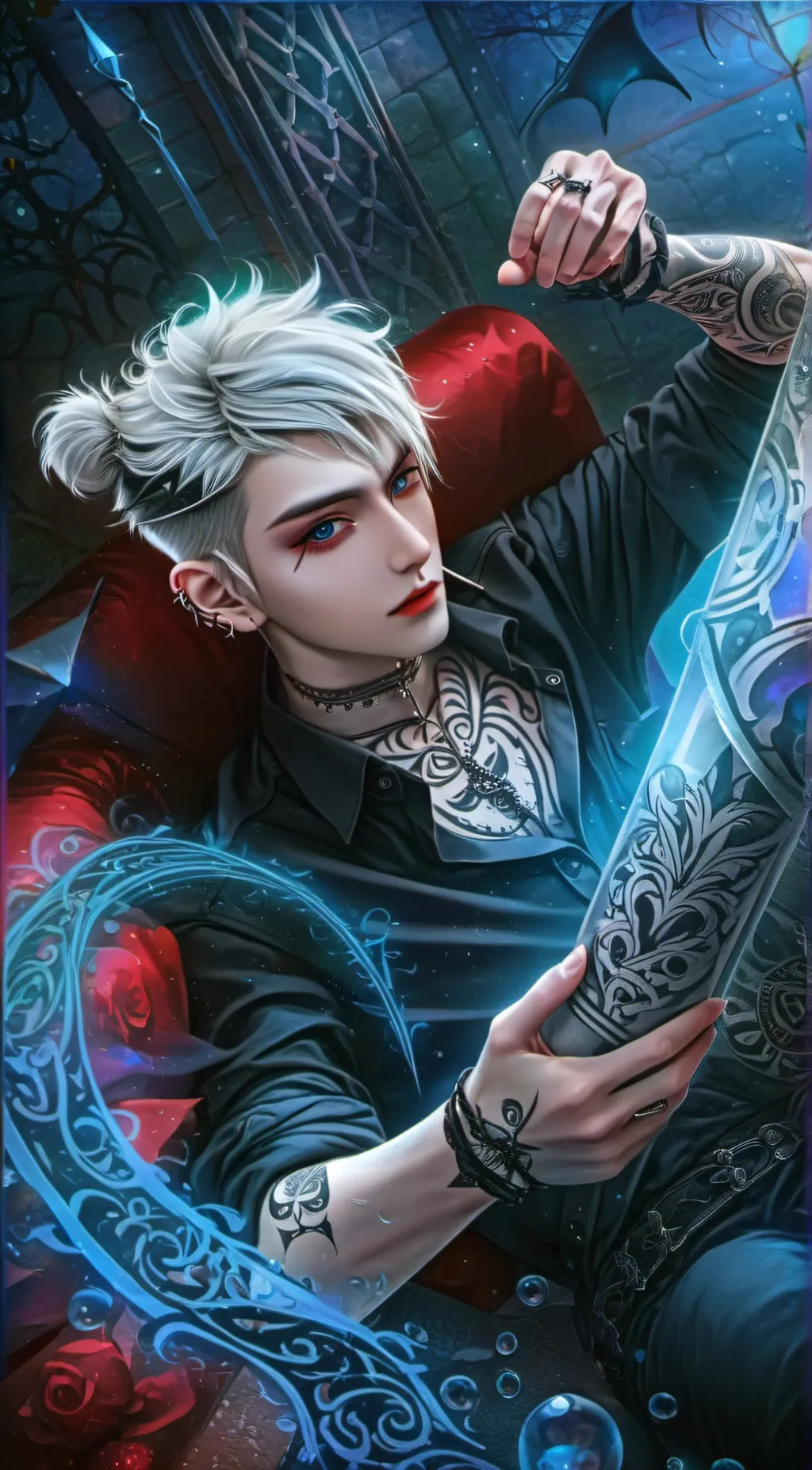 ai character: Blake background