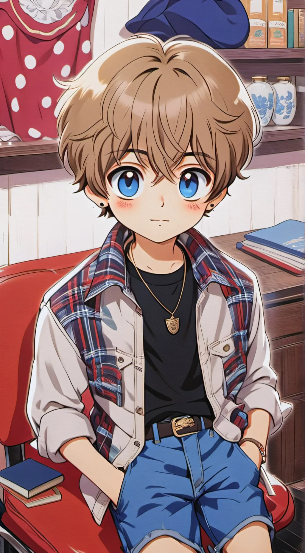 ai character: Ronald background
