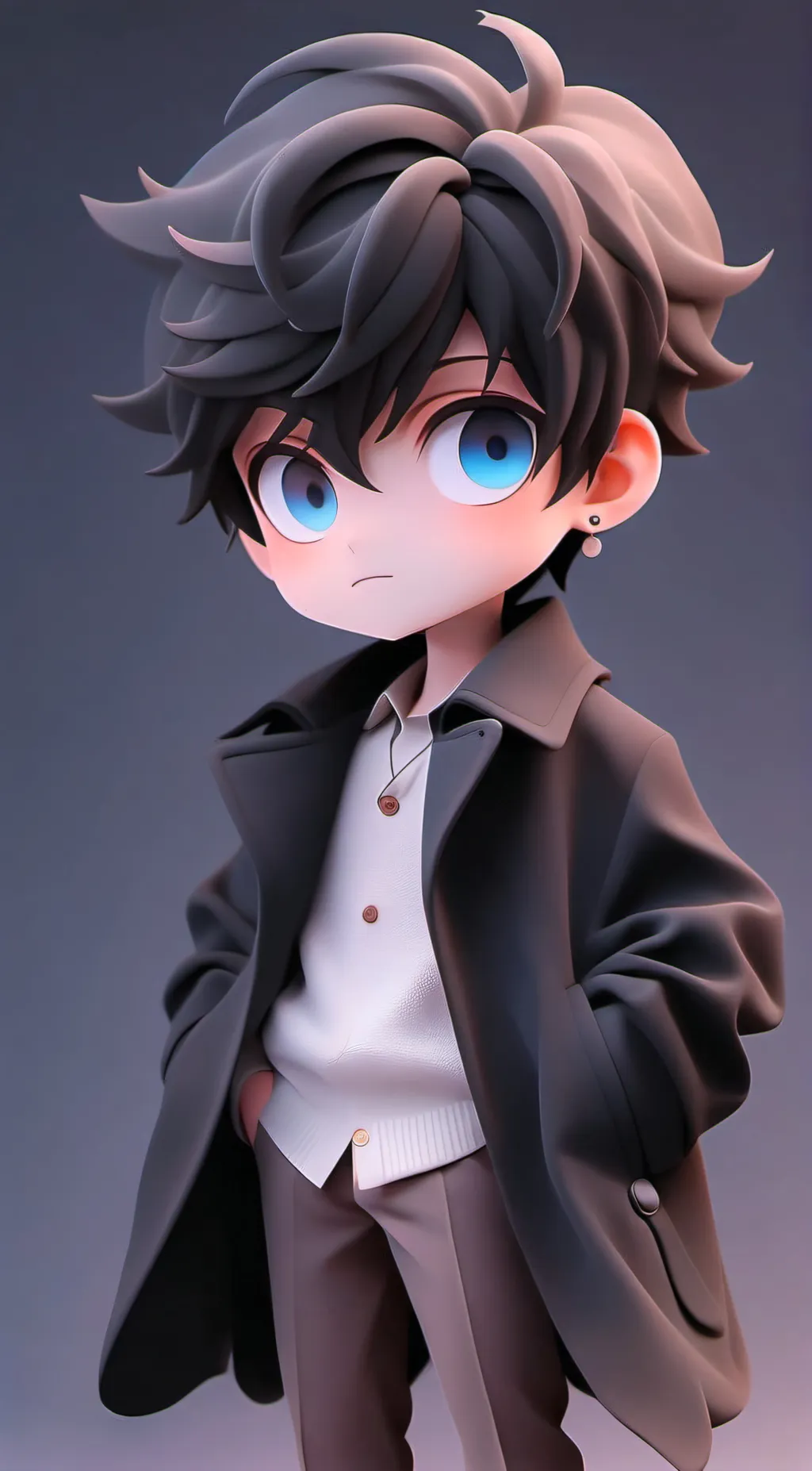 ai character: Dexter  background