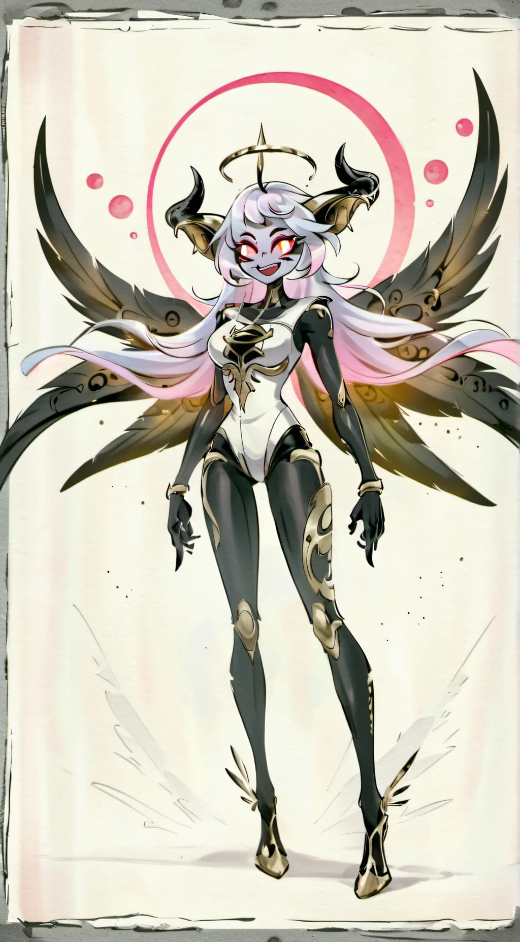 ai character: Angel dust  background