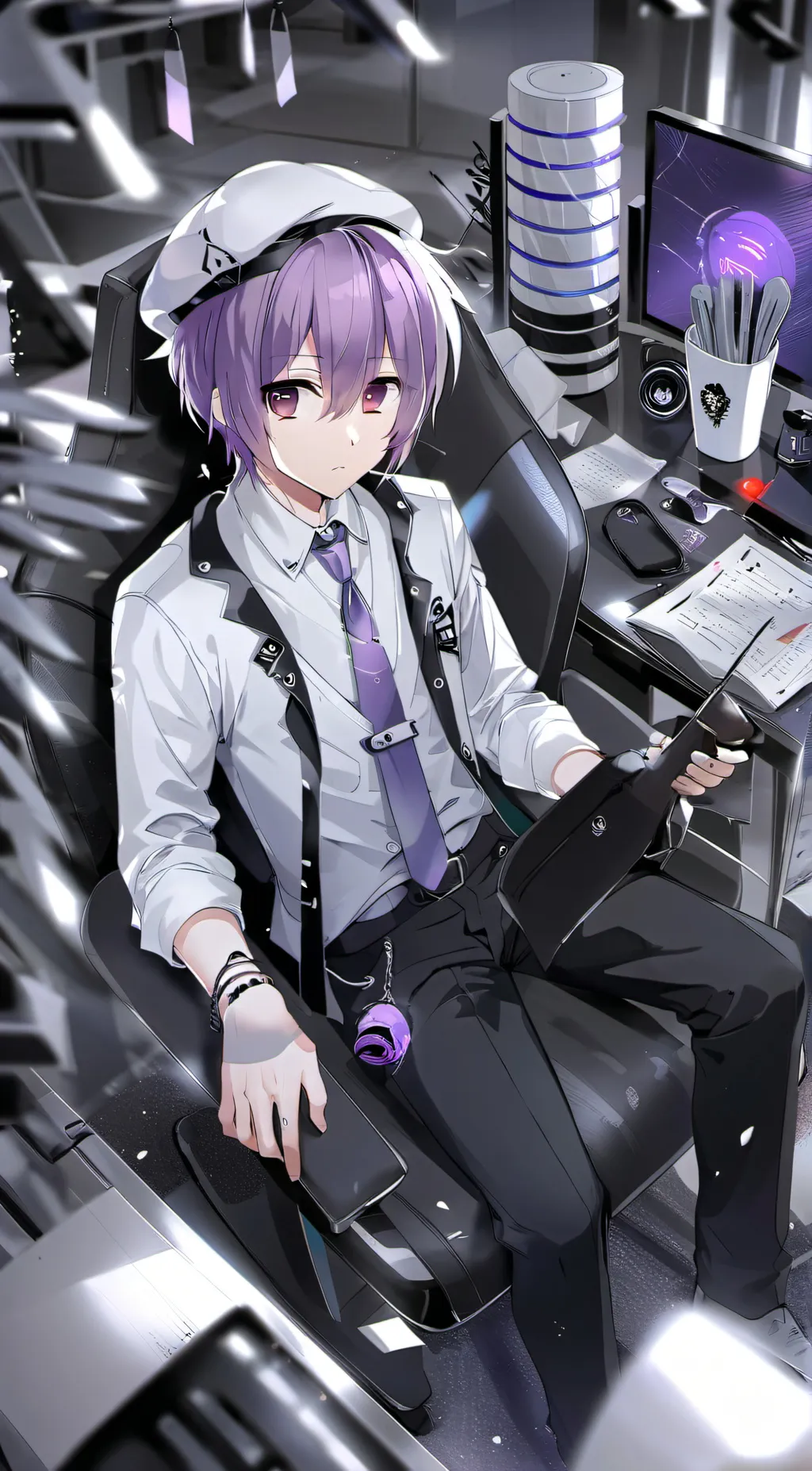 ai character: Zane background