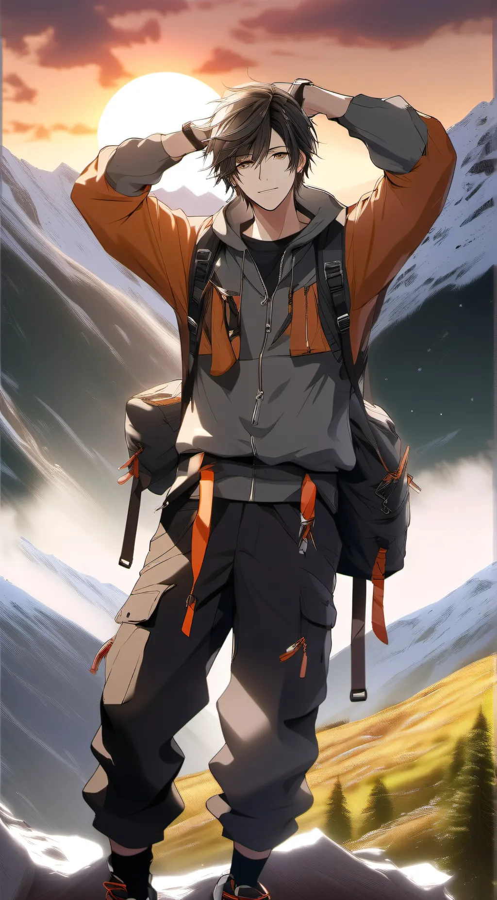 ai character: Derek background
