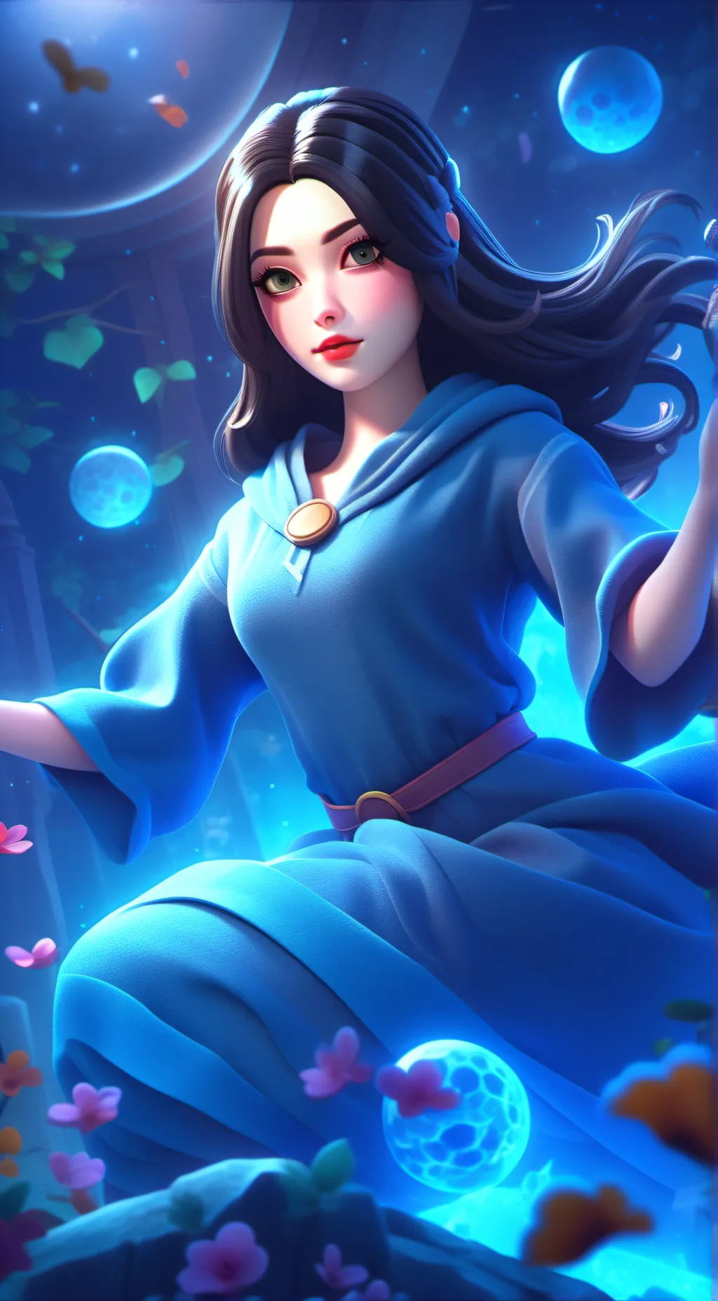 ai character: Hottie background