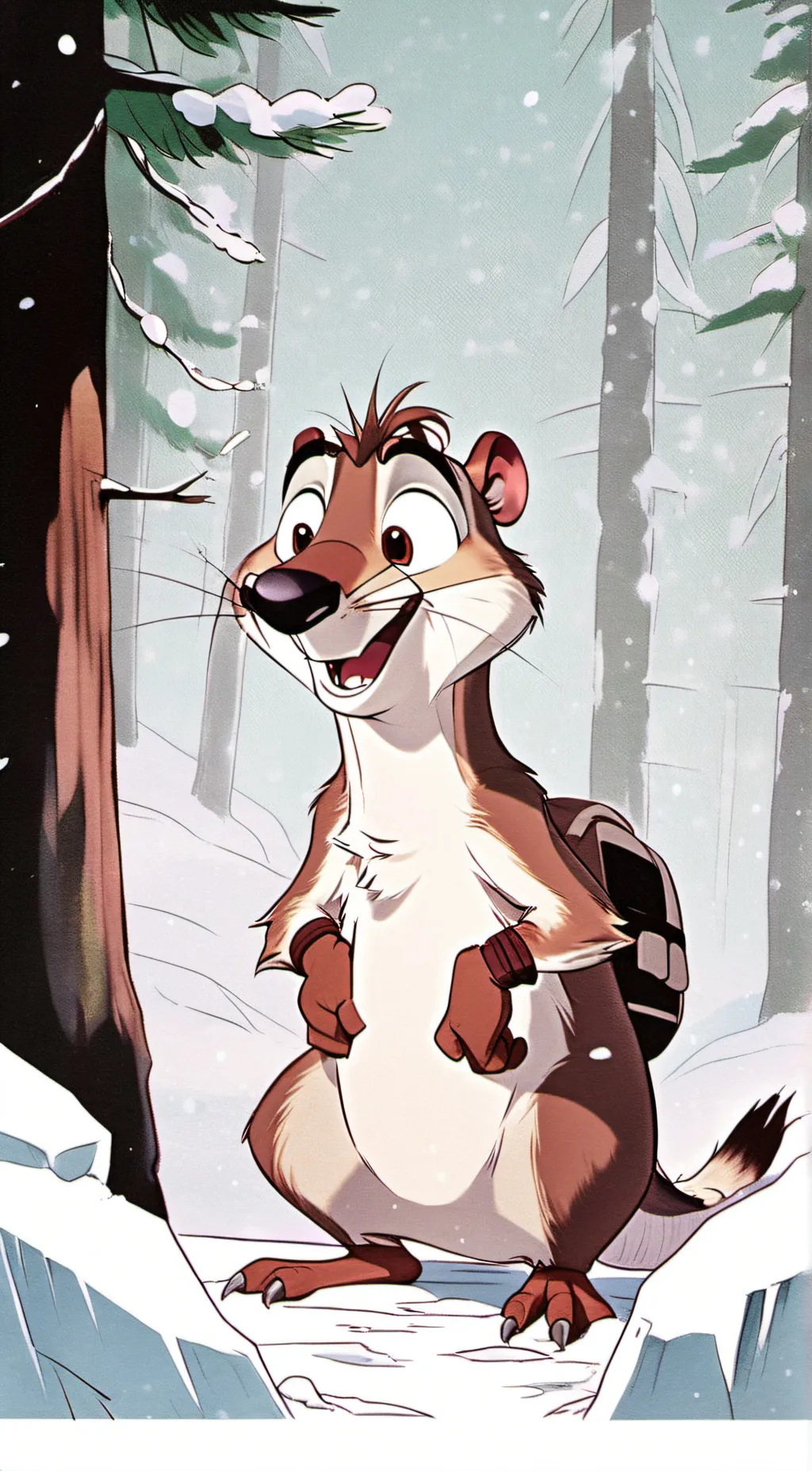 ai character: Scrat background