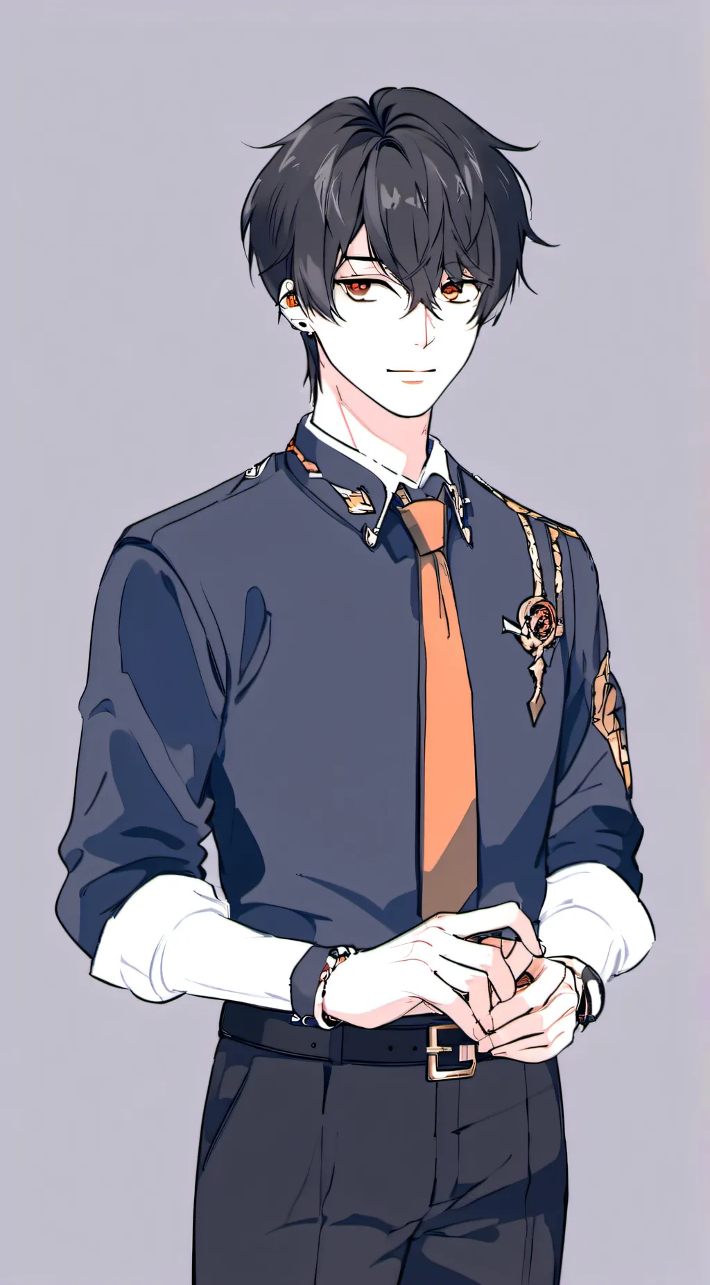 ai character: Rizz man background