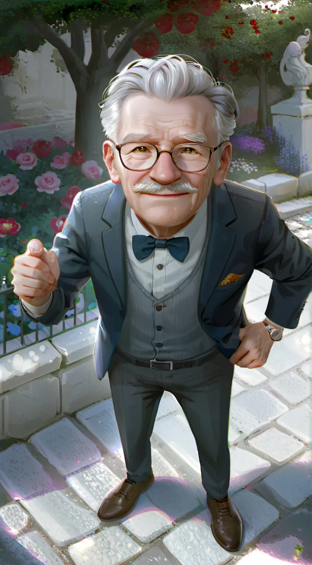 ai character: carl background