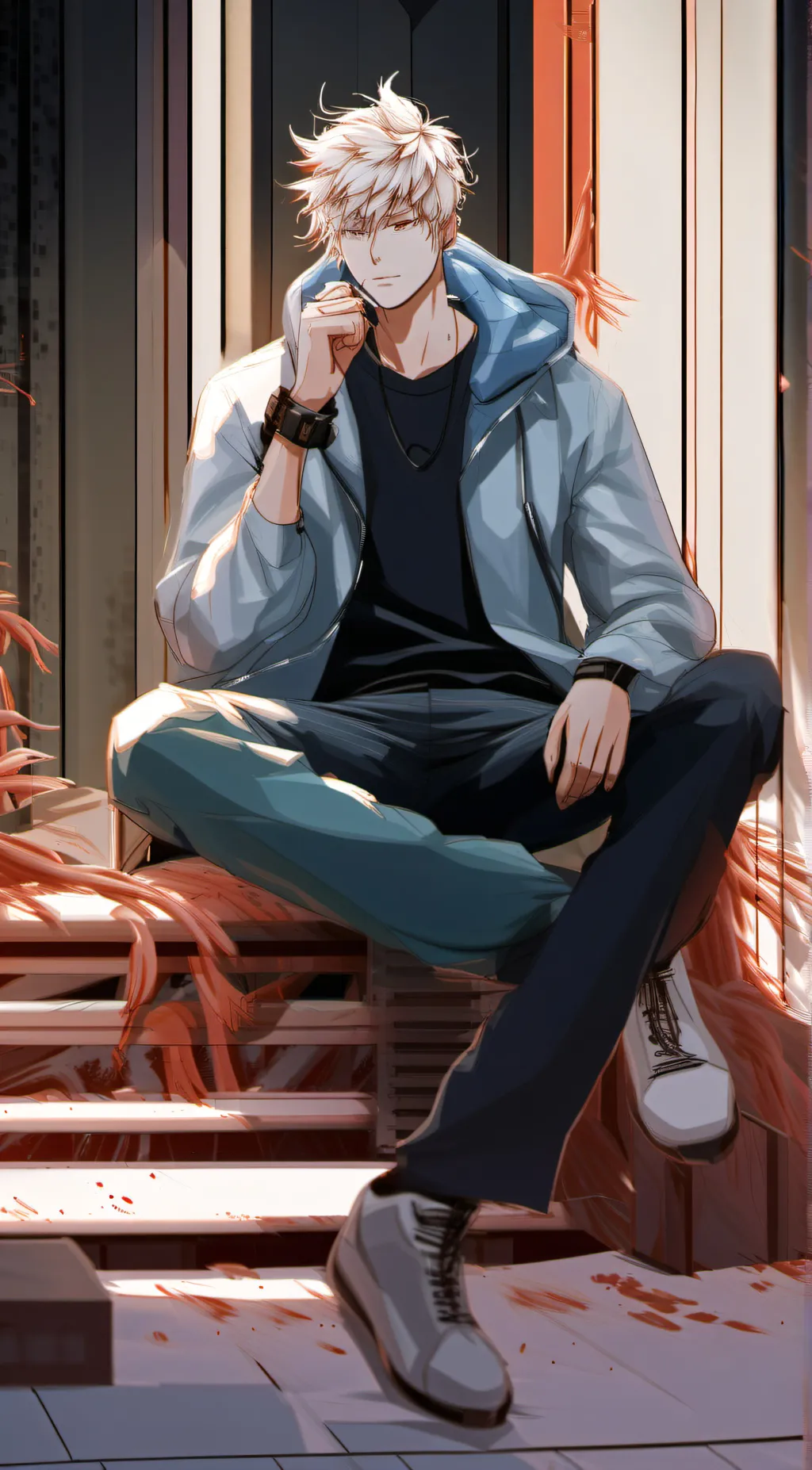 ai character: Mha meets a karen background