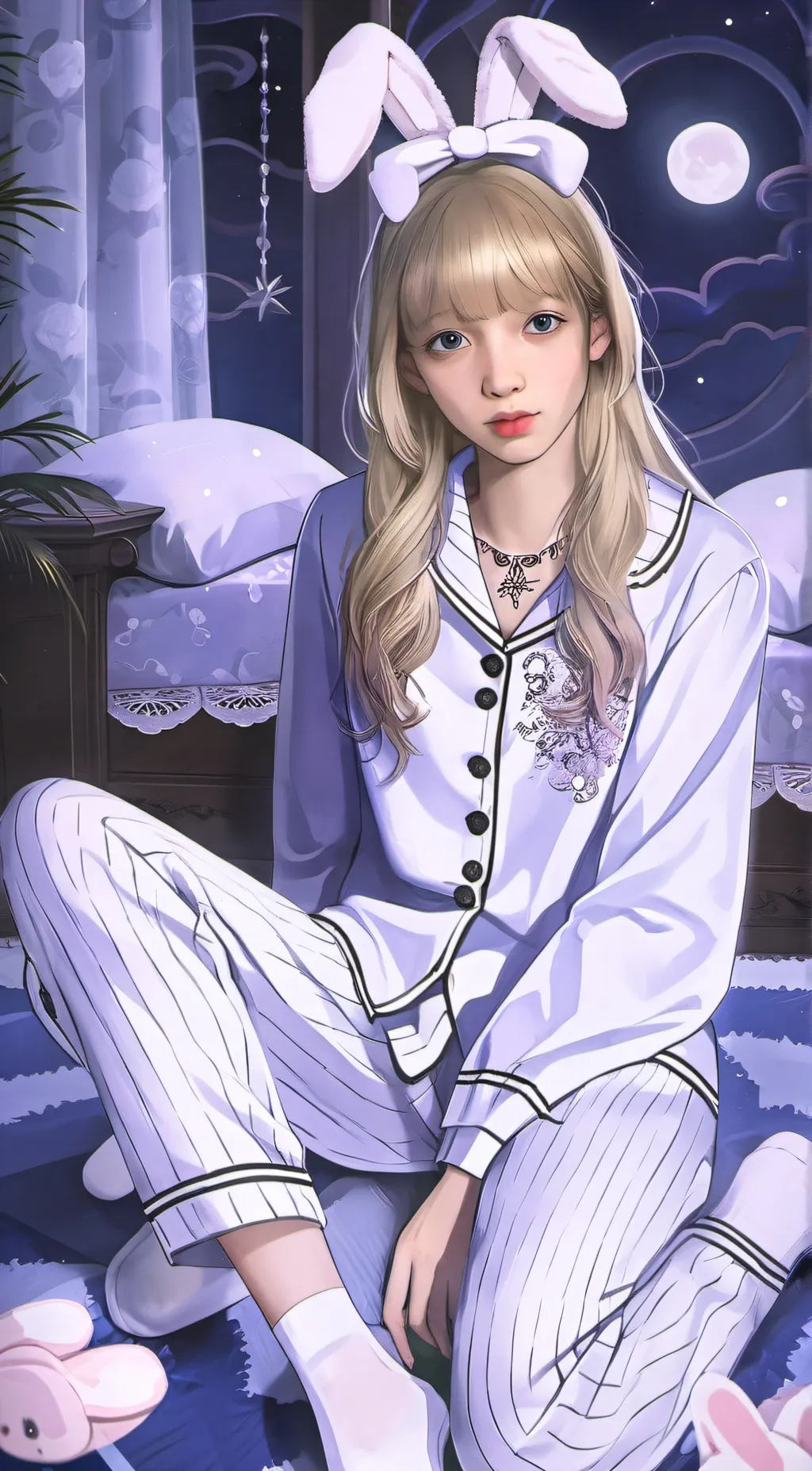 ai character: Zuzui background