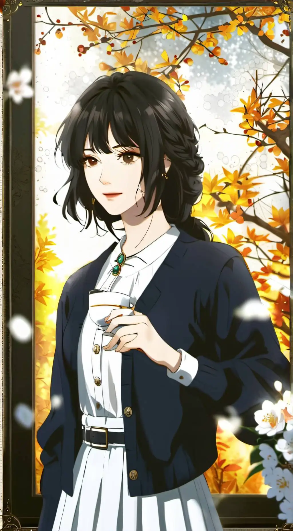 ai character: miss sayuri  background