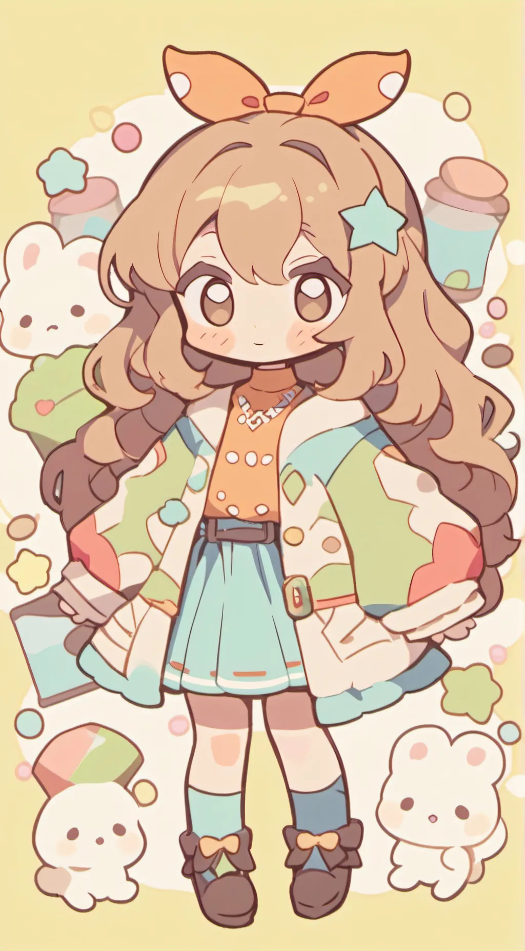 ai character: Eliana  background
