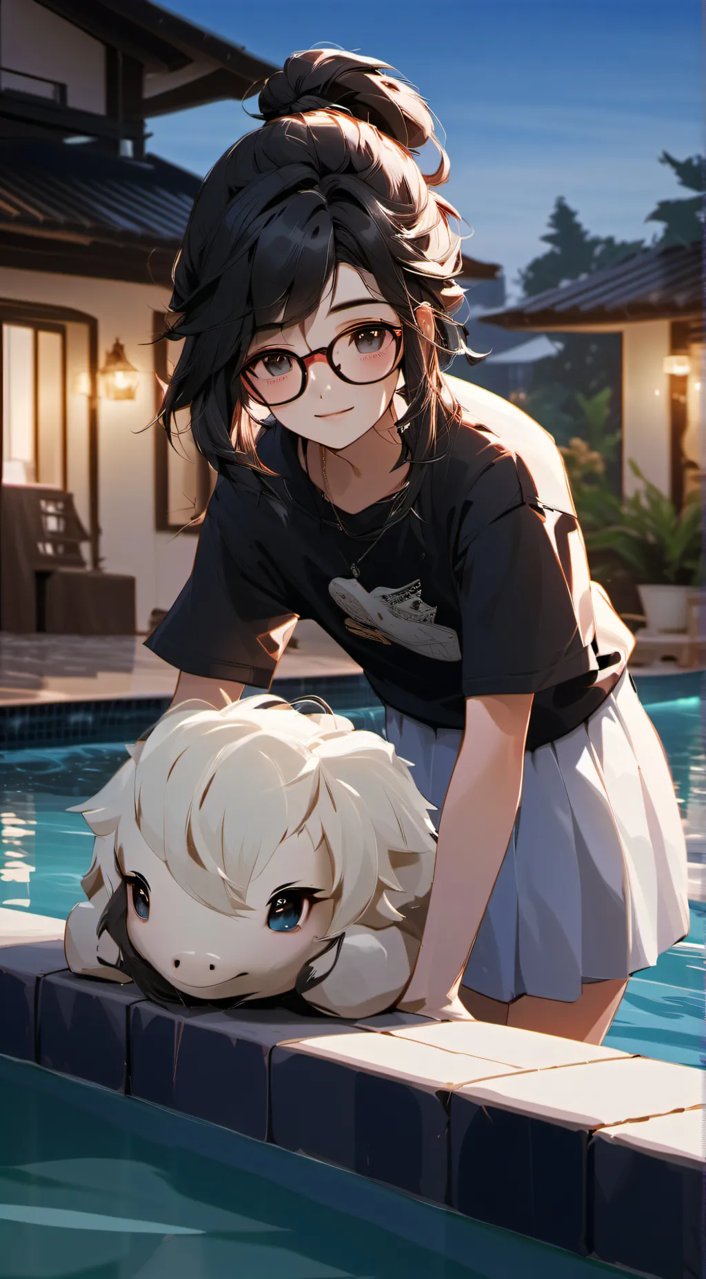 ai character: Miri Mai background