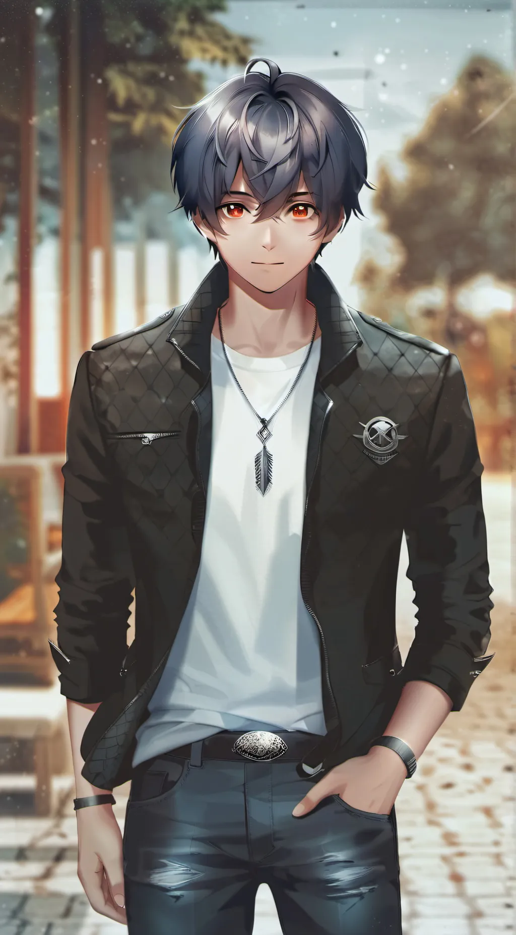 ai character: Alex  background