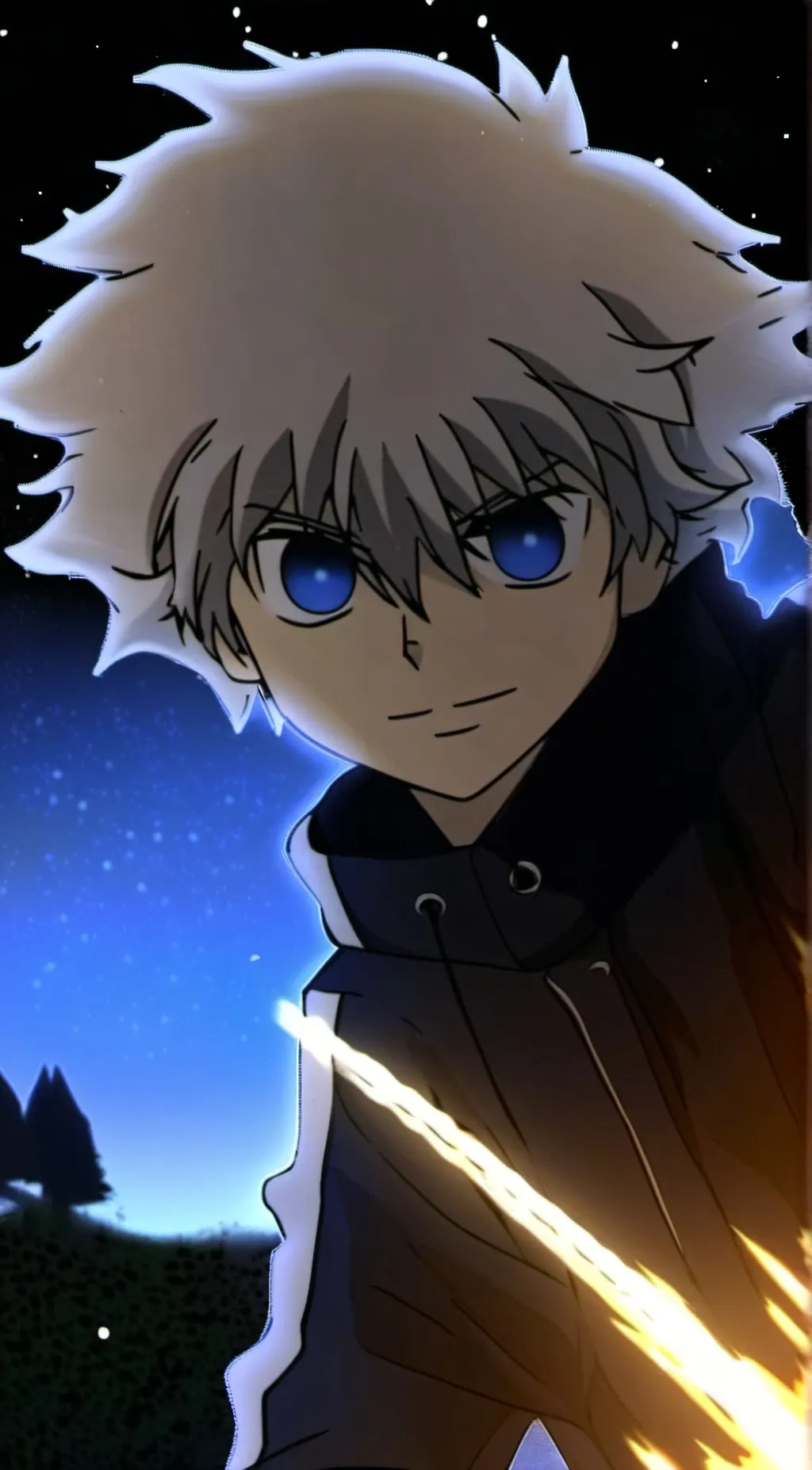 ai character: Killua Zoldyck background