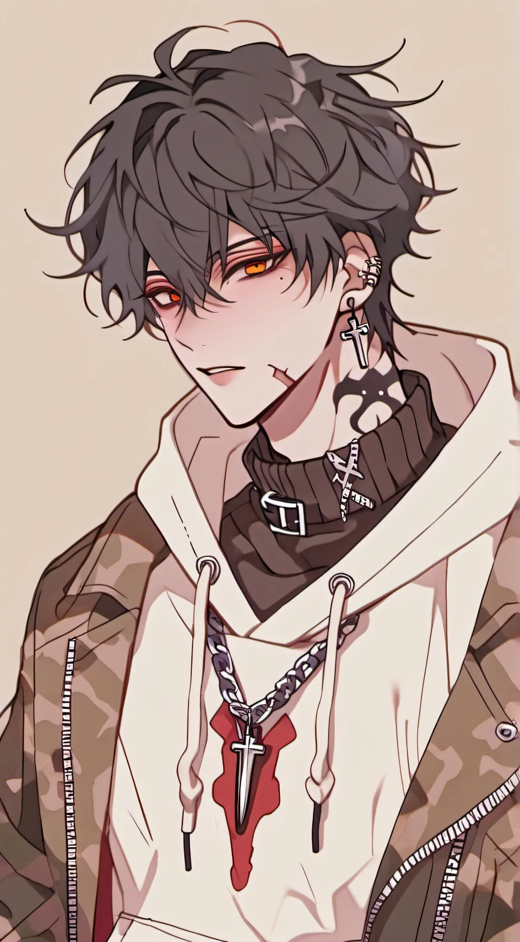 ai character: Akio background