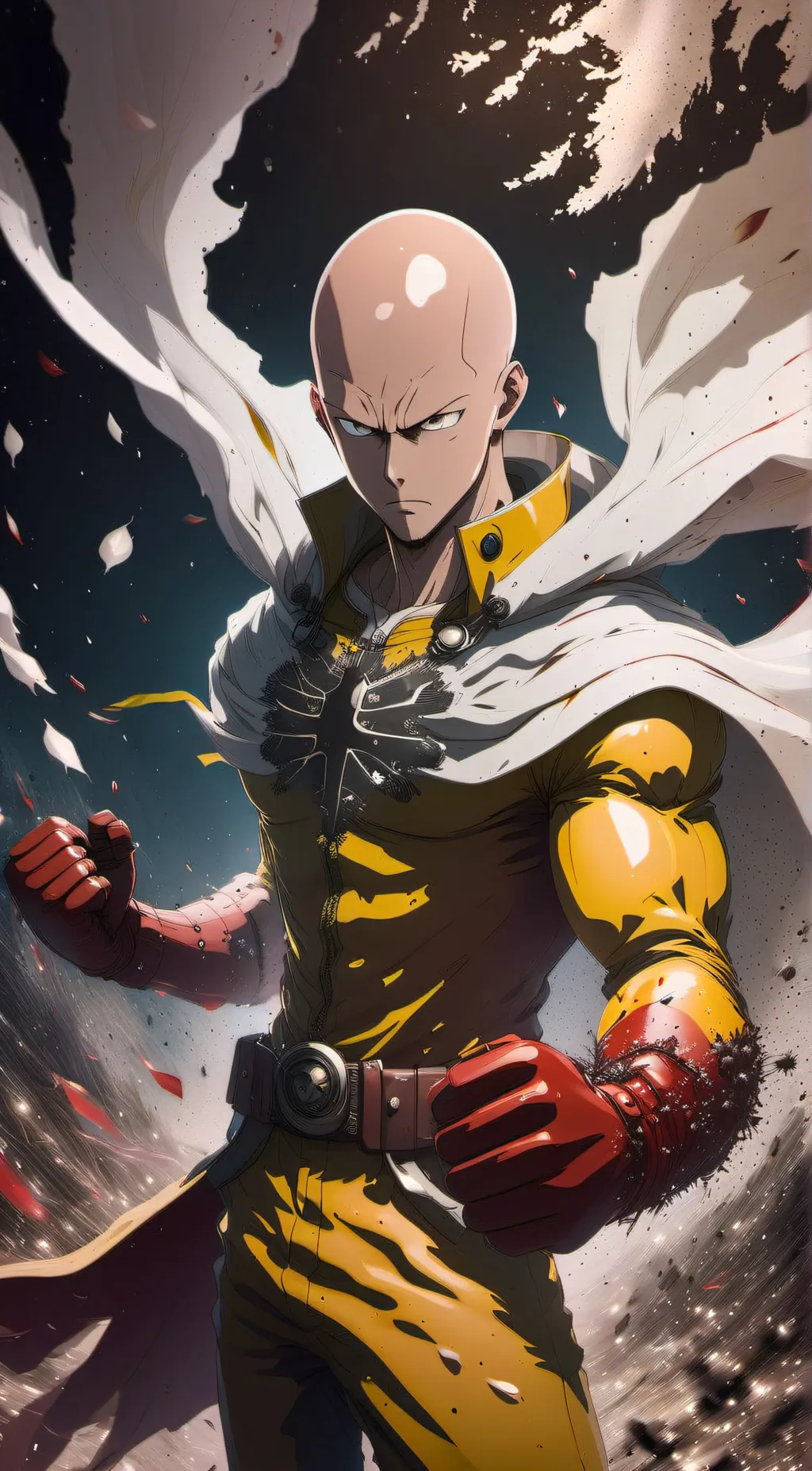 ai character: Opm x tsbg  background