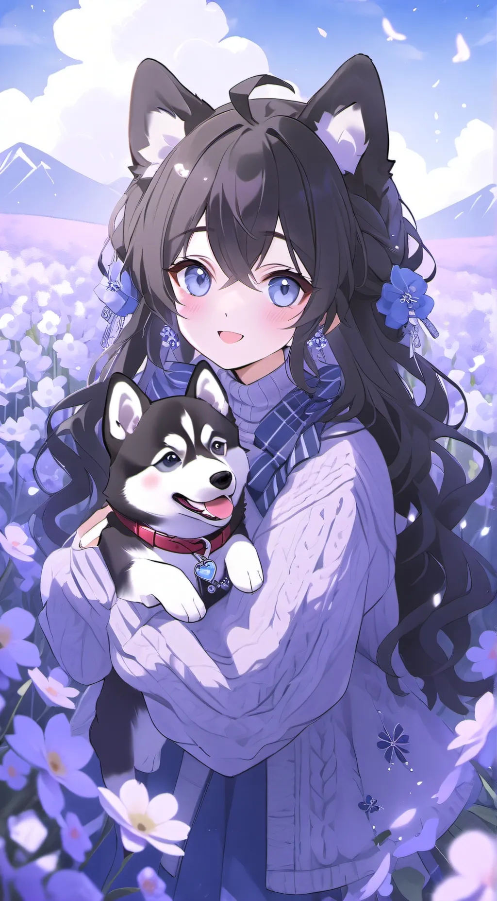 ai character: Aria background